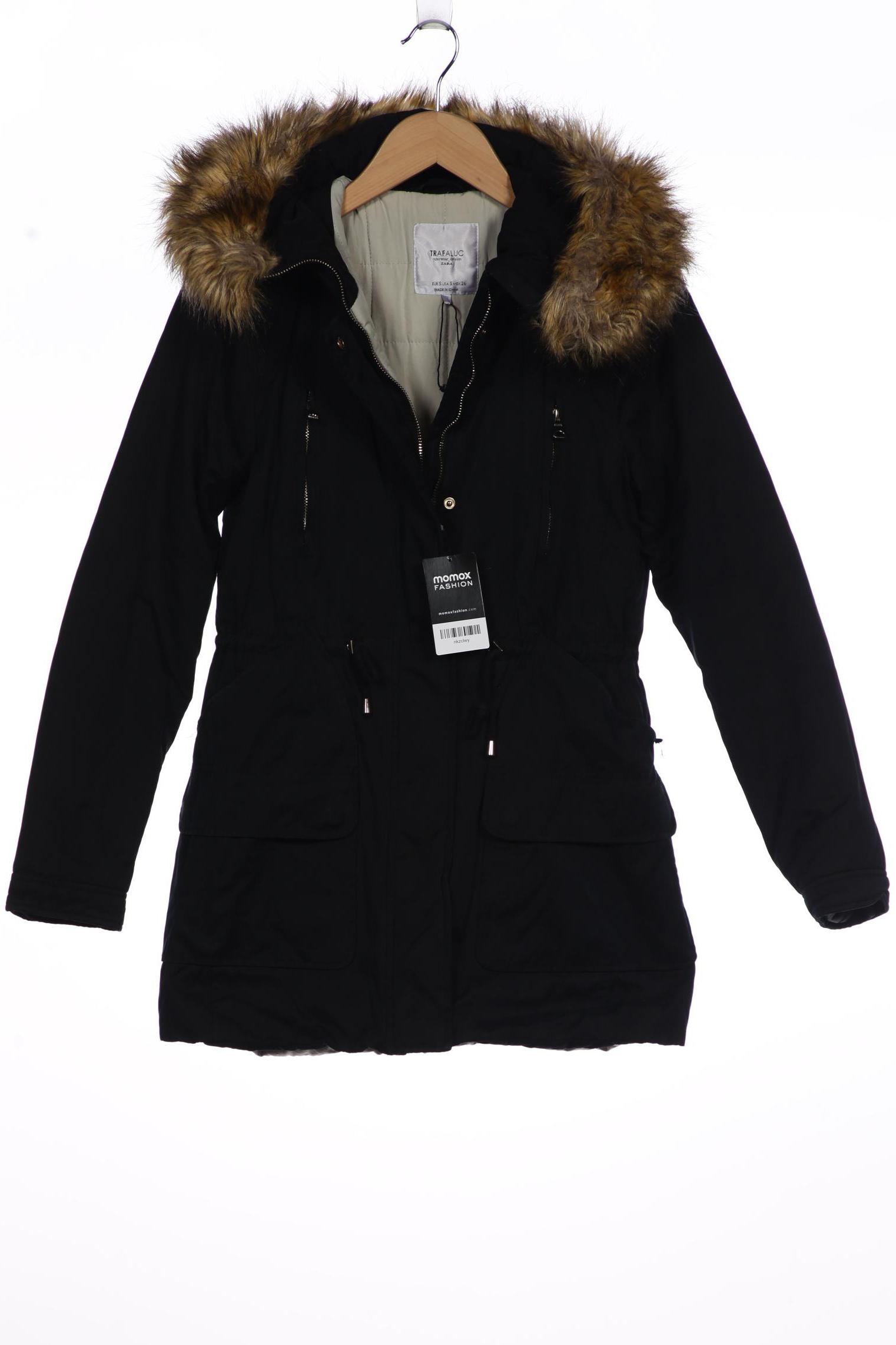 

ZARA Damen Jacke, schwarz