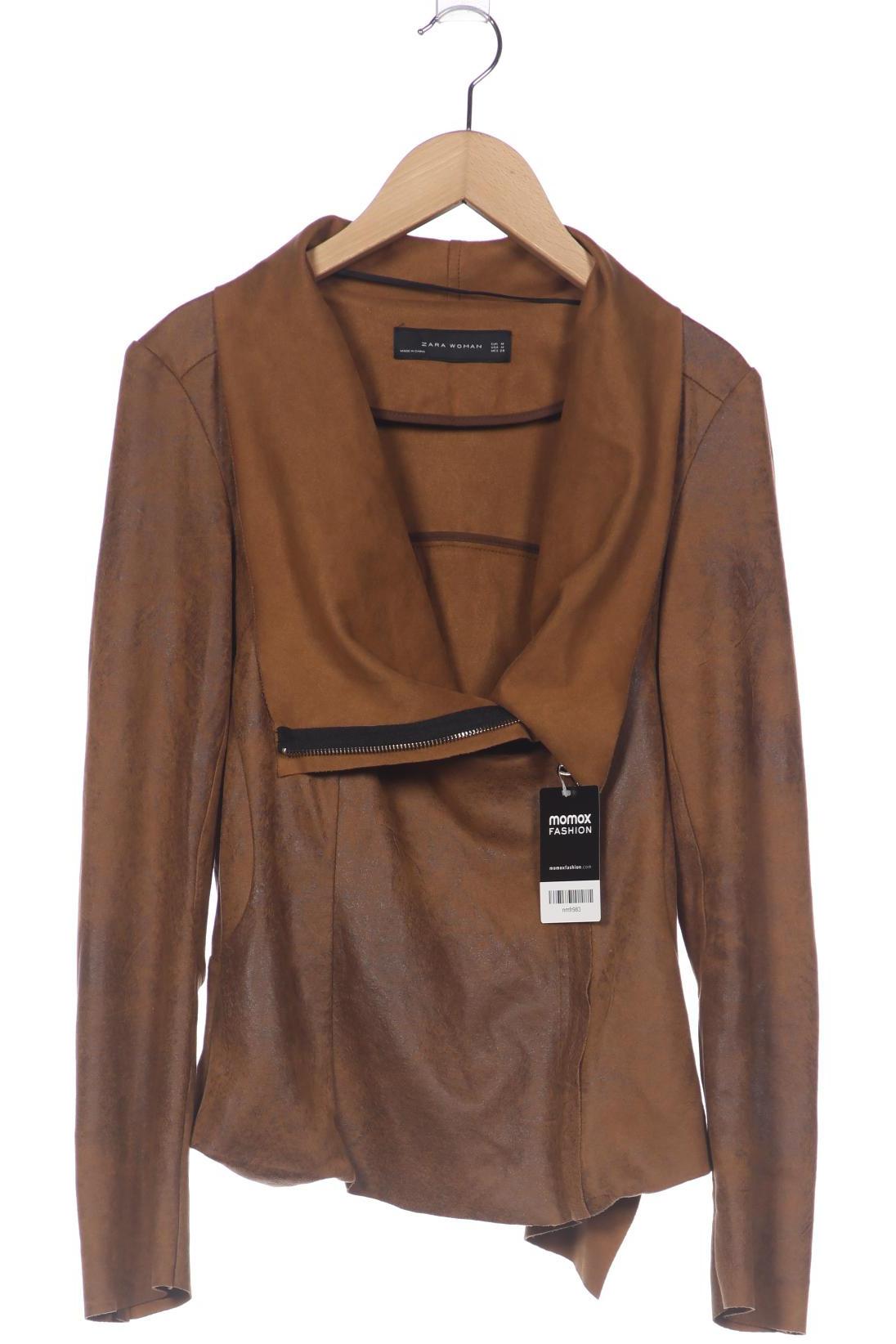 

Zara Damen Jacke, braun, Gr. 38