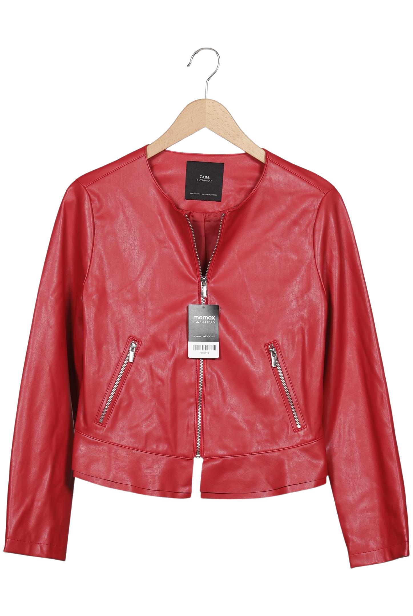 

Zara Damen Jacke, rot, Gr. 42