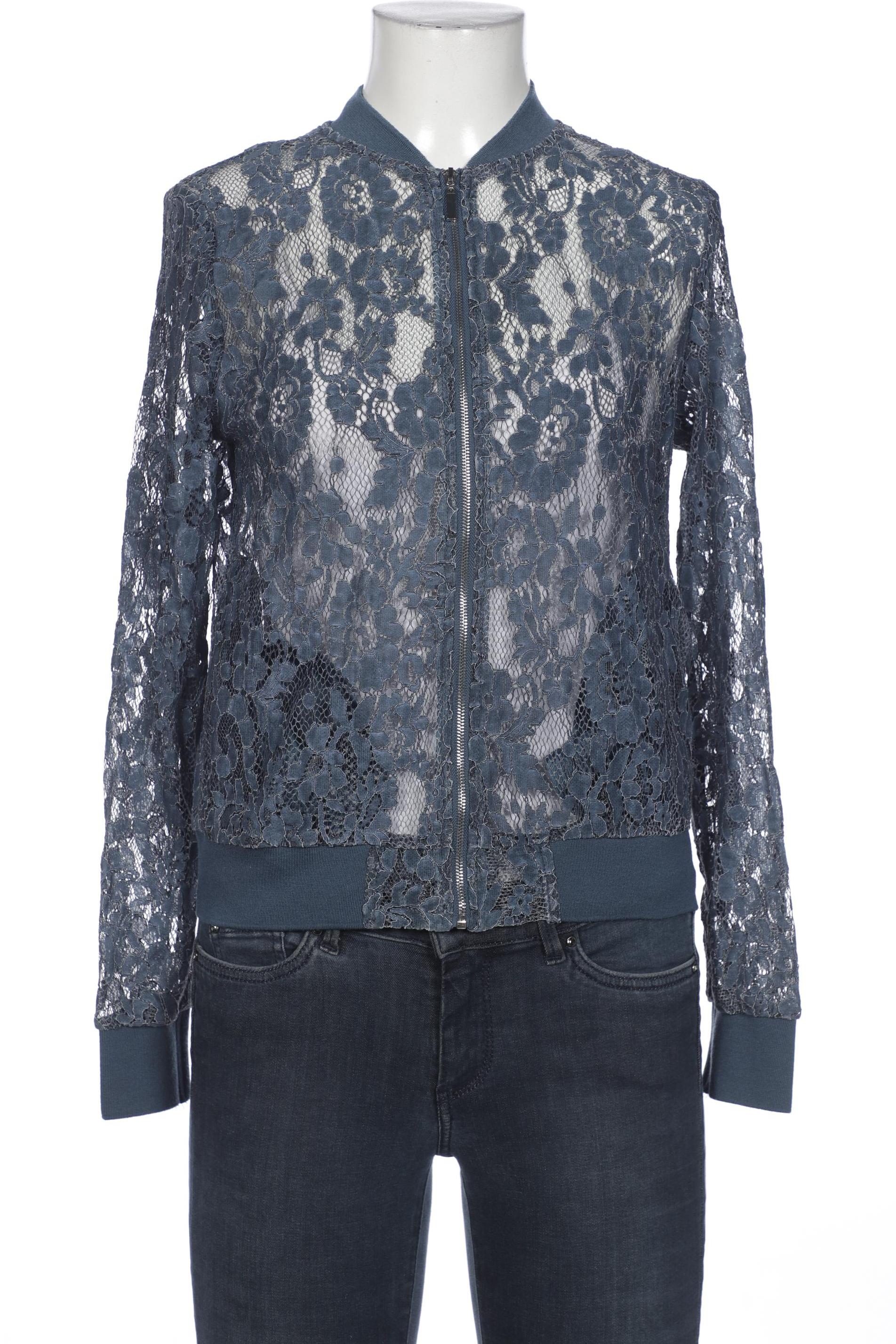 

ZARA Damen Jacke, marineblau