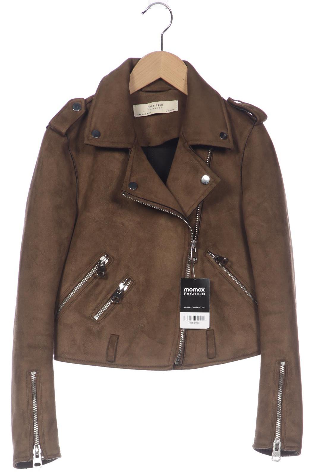 

Zara Damen Jacke, braun, Gr. 36