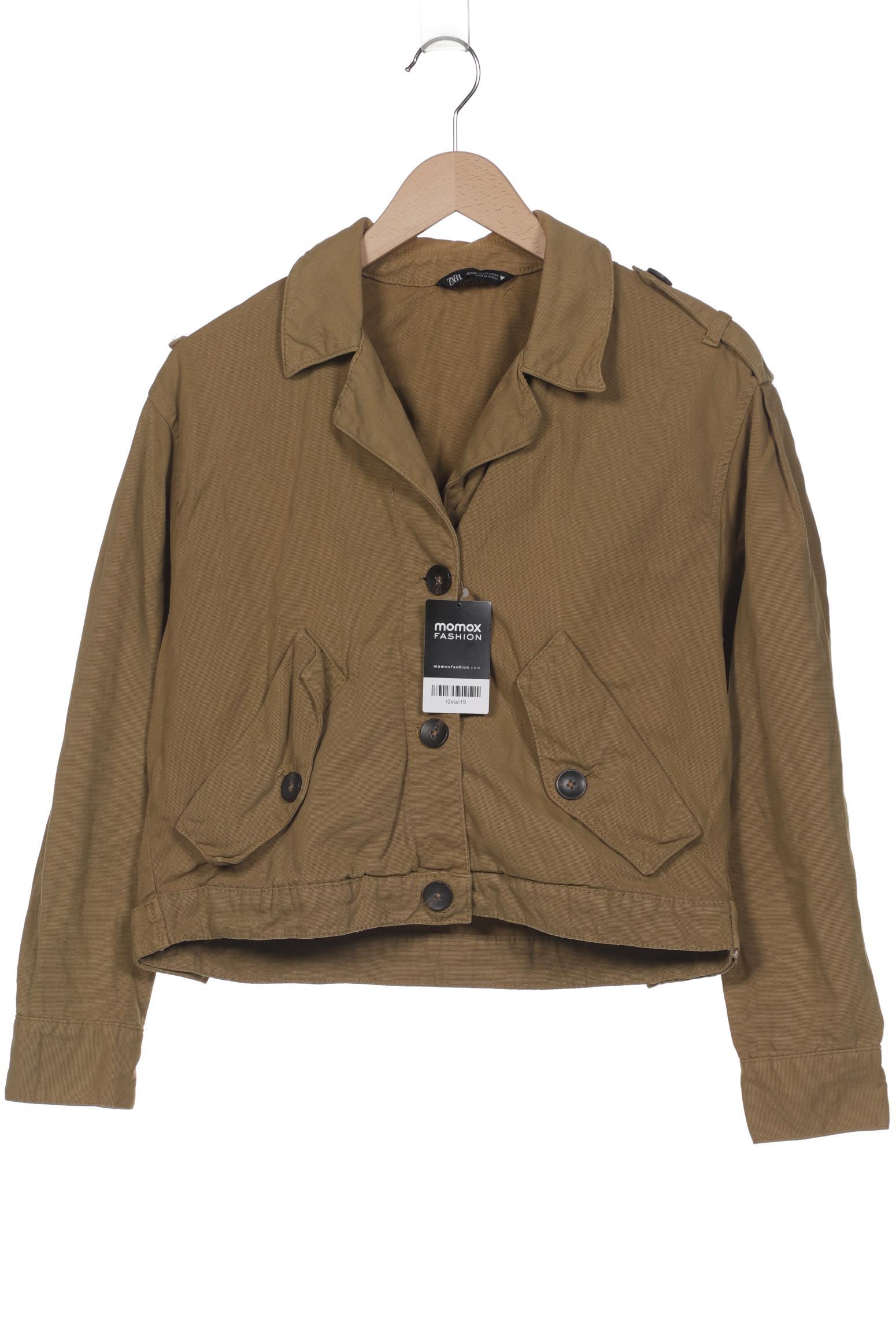 

Zara Damen Jacke, beige, Gr. 34