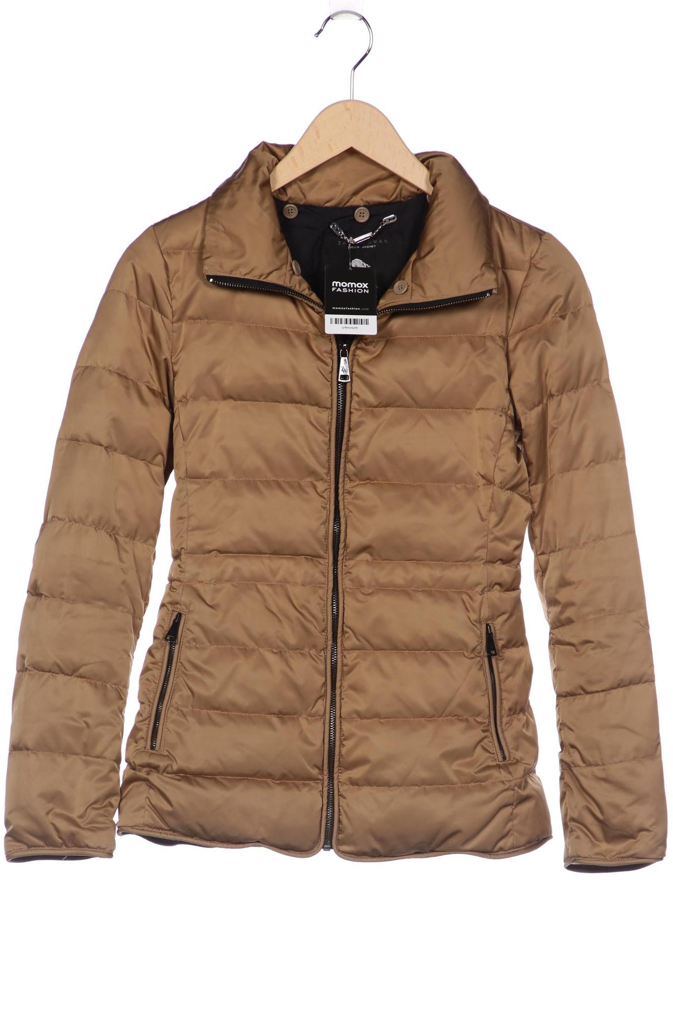 

Zara Damen Jacke, braun, Gr. 36