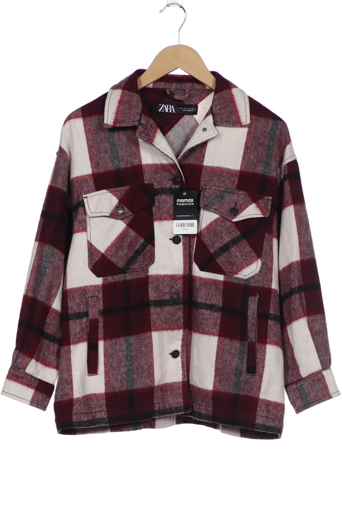 

ZARA Damen Jacke, bordeaux