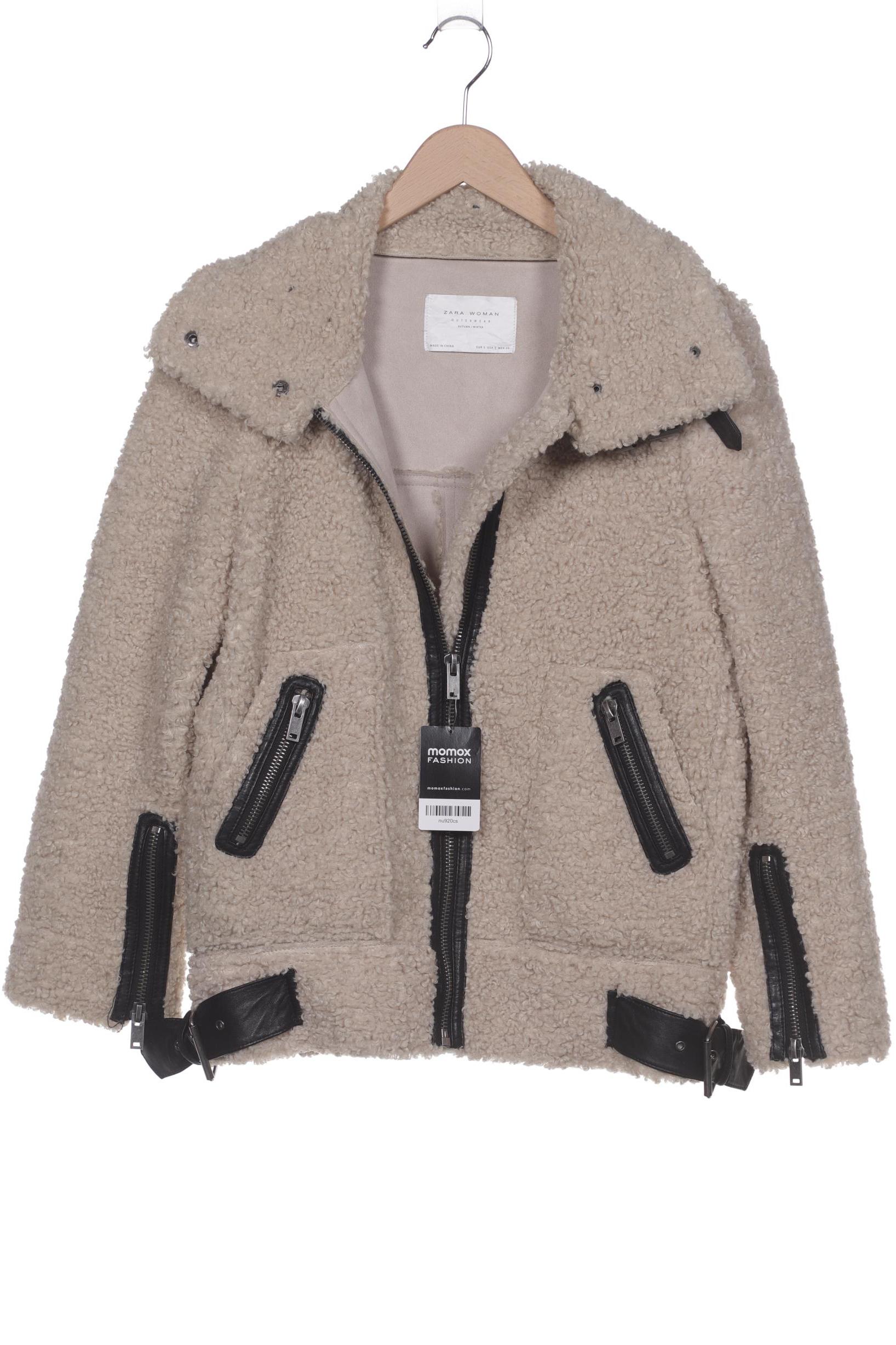 

Zara Damen Jacke, beige, Gr. 36