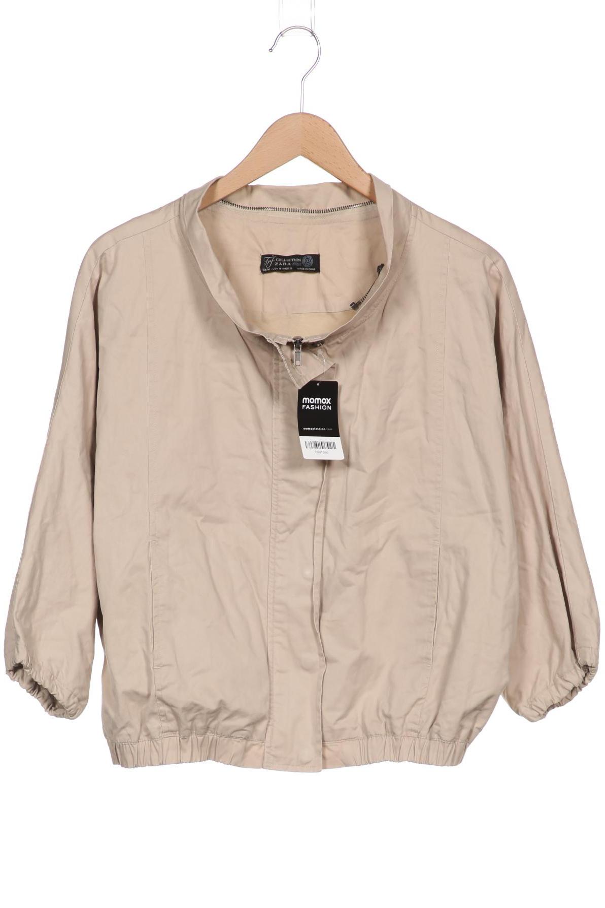 

Zara Damen Jacke, beige, Gr. 38