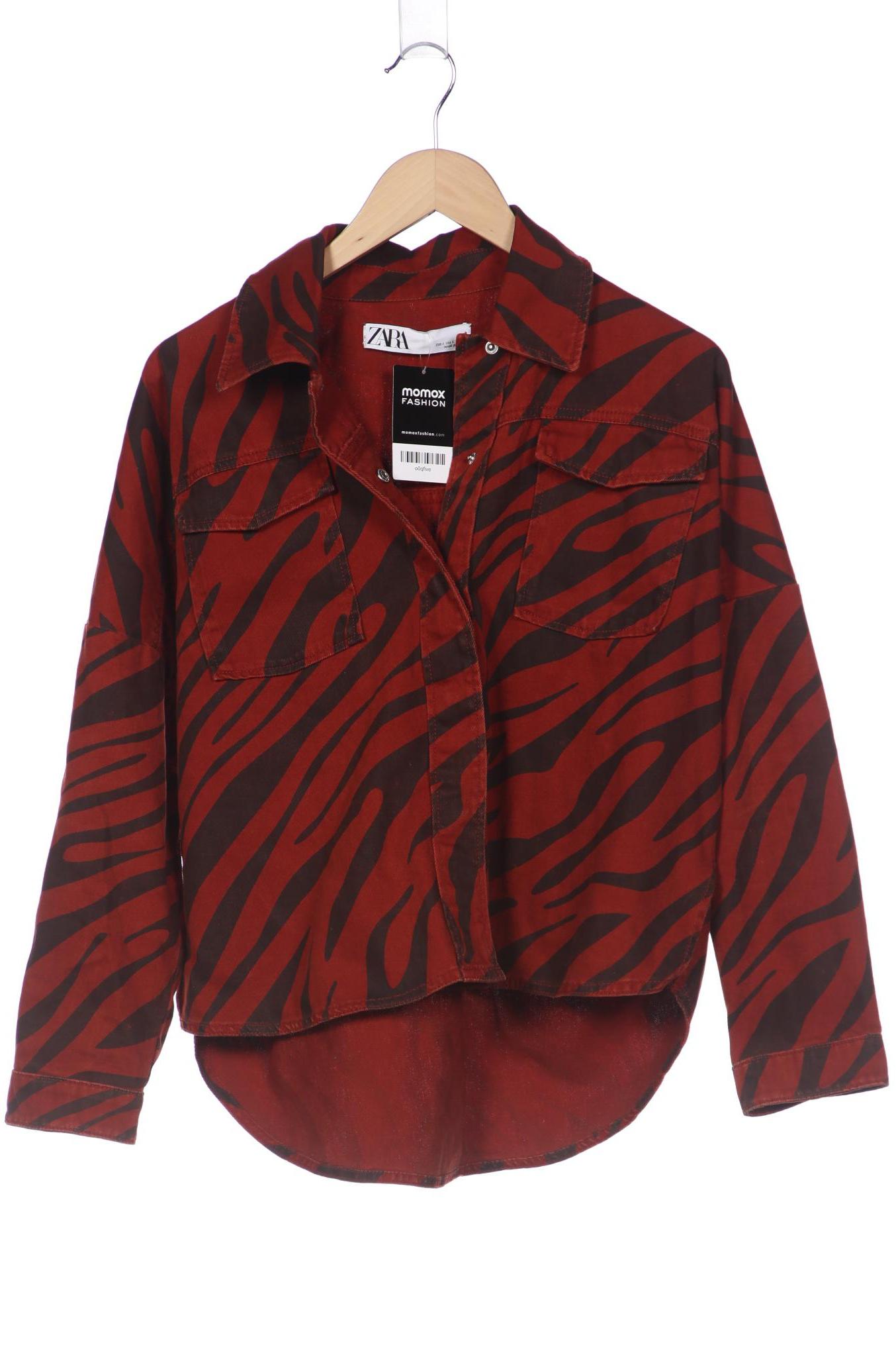 

ZARA Damen Jacke, braun
