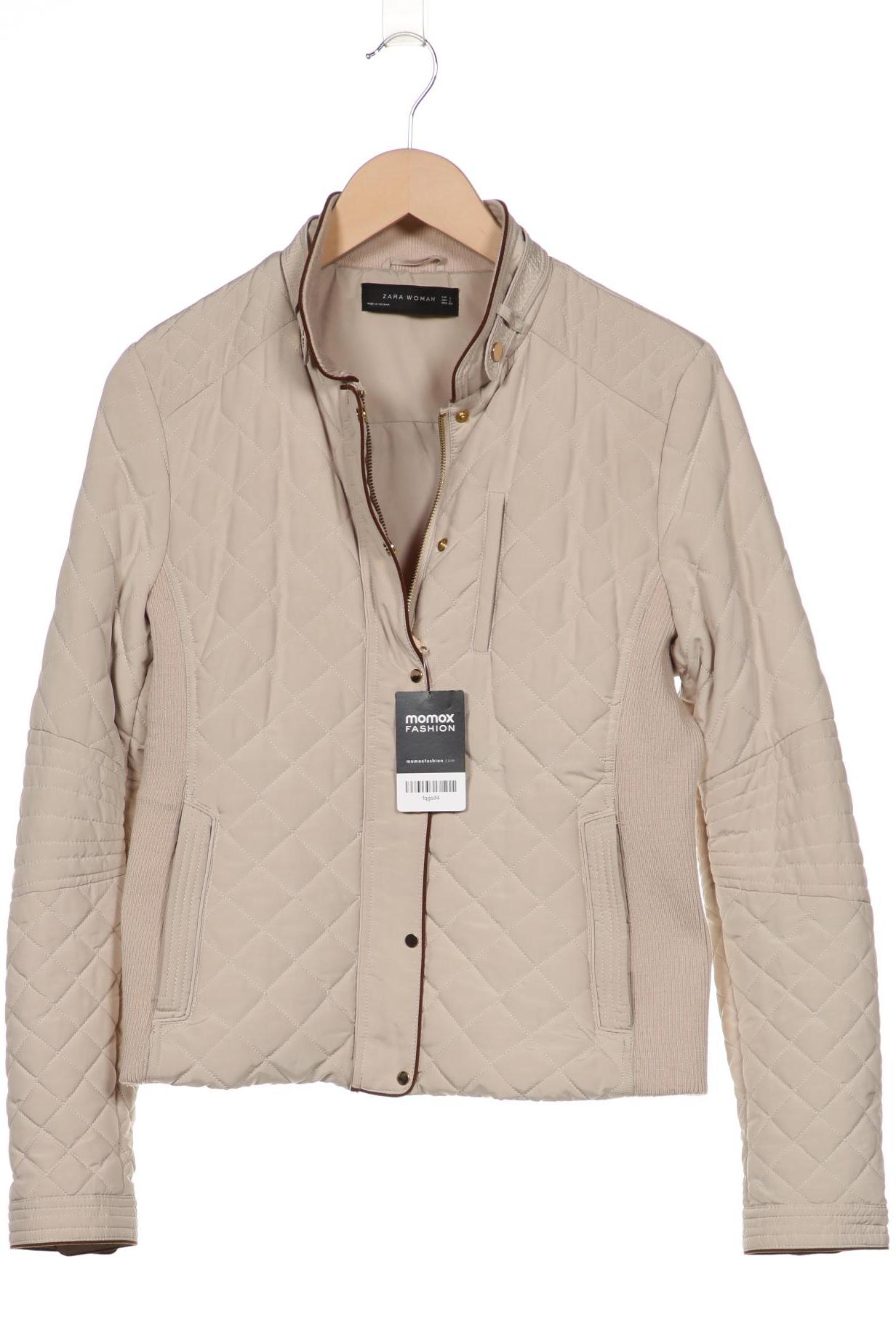

Zara Damen Jacke, beige, Gr. 42