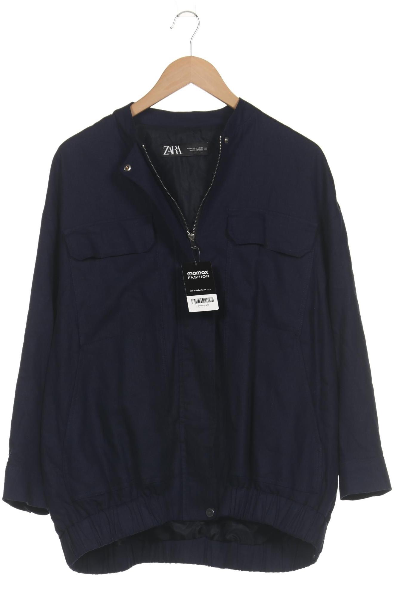 

Zara Damen Jacke, marineblau, Gr. 38