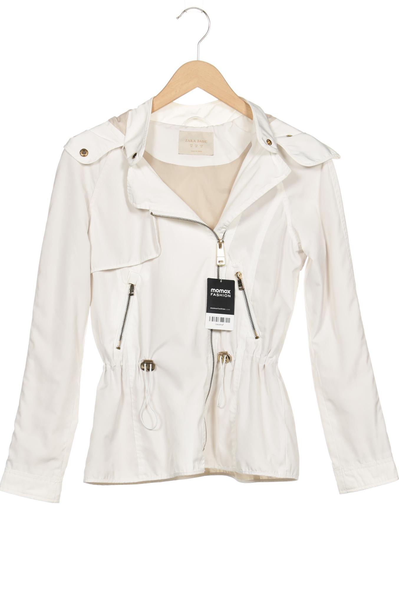 

ZARA Damen Jacke, weiß