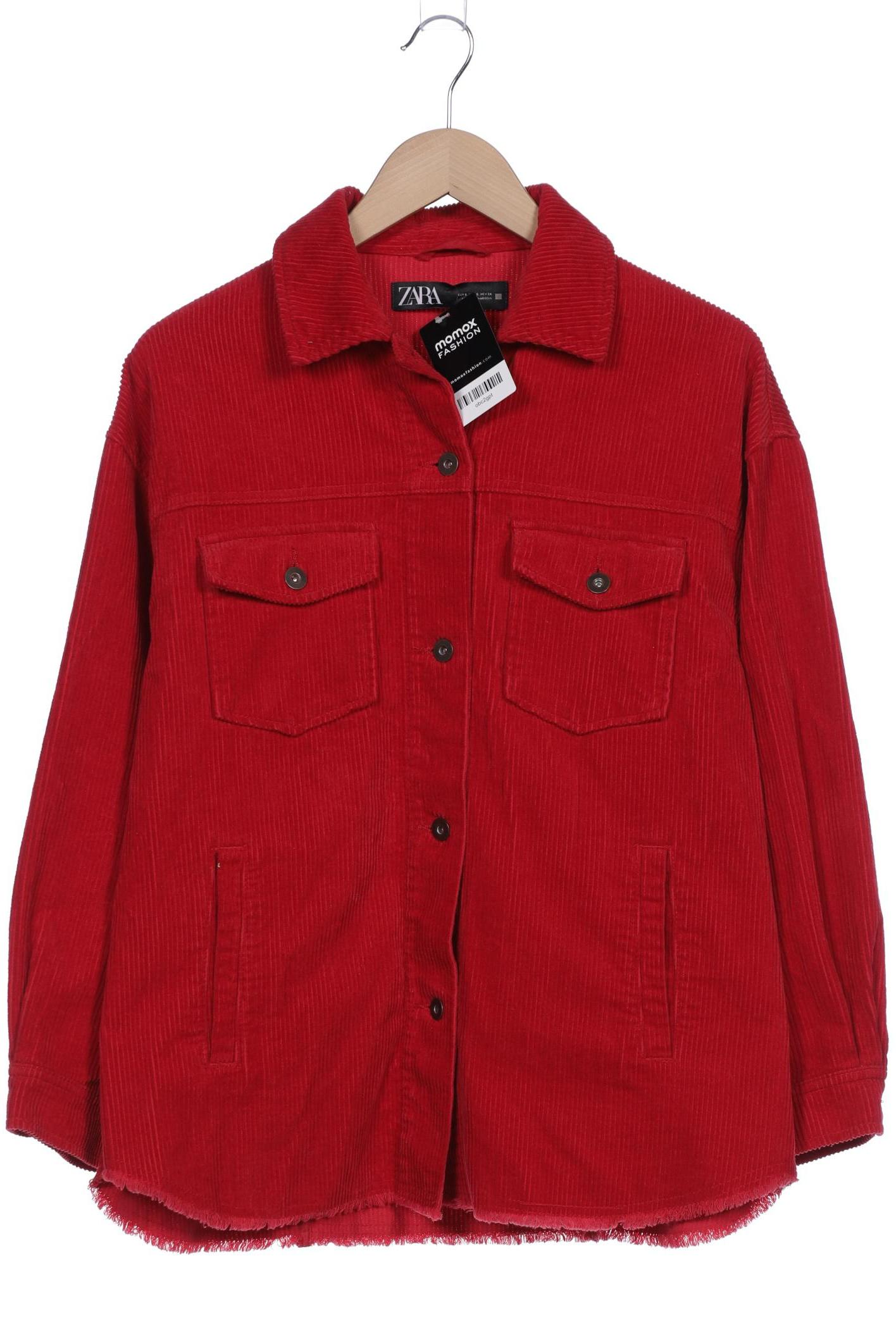 

Zara Damen Jacke, rot, Gr. 36