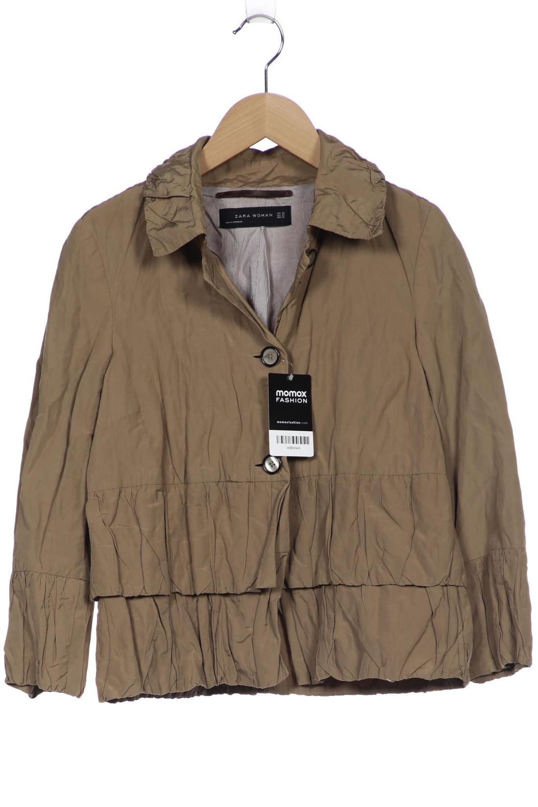 

Zara Damen Jacke, beige, Gr. 34
