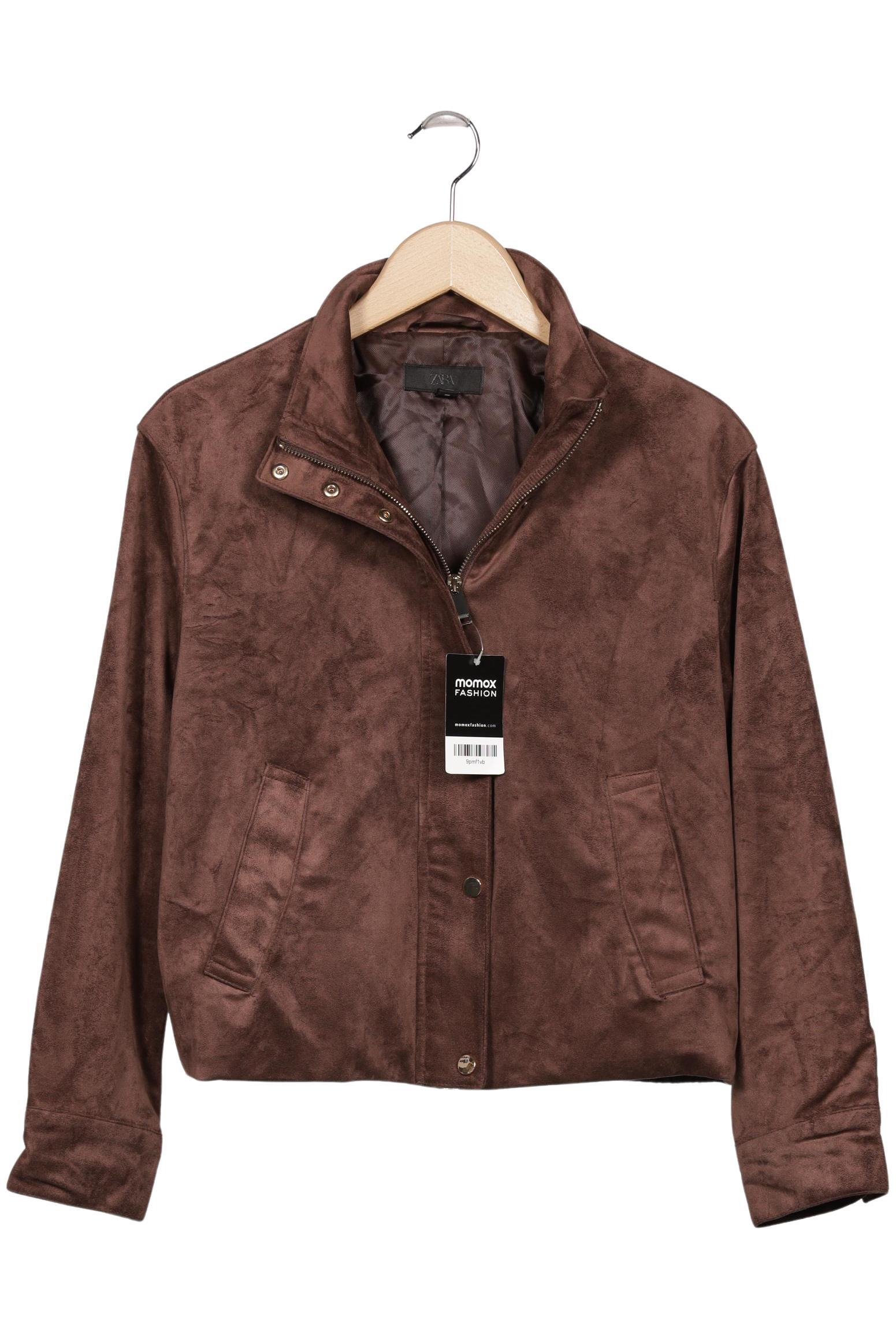 

Zara Damen Jacke, braun, Gr. 38