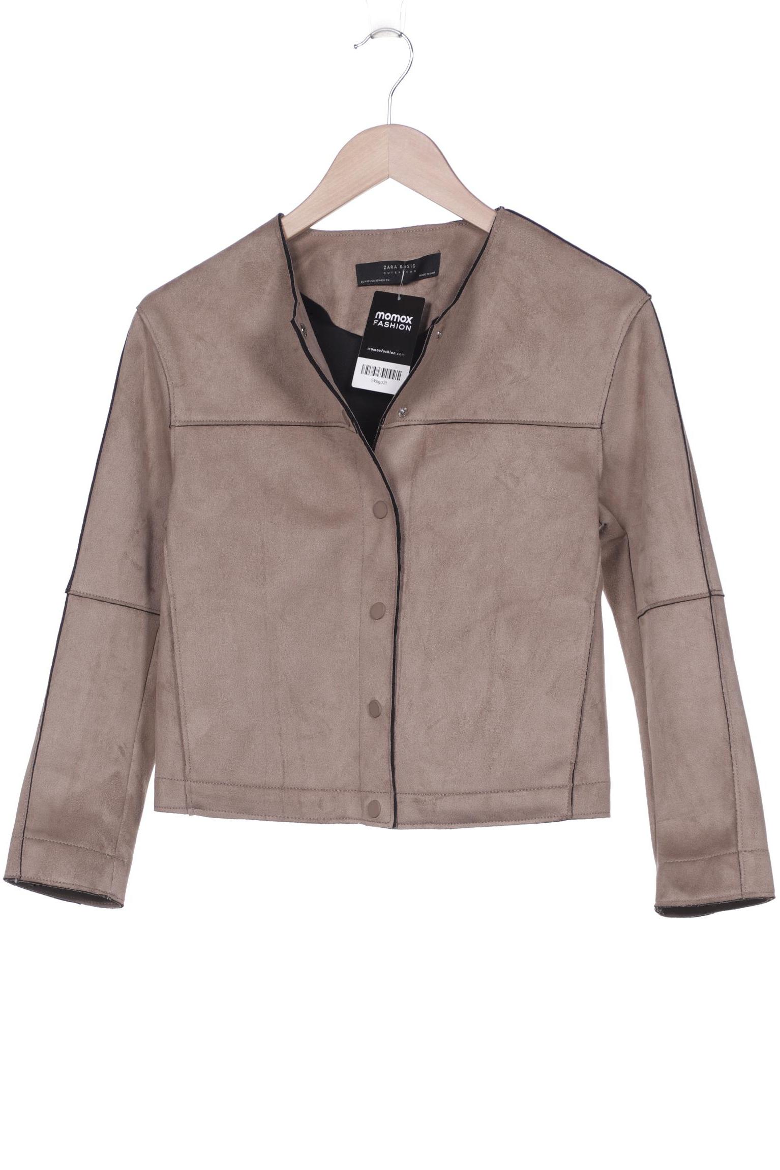 

Zara Damen Jacke, beige, Gr. 34