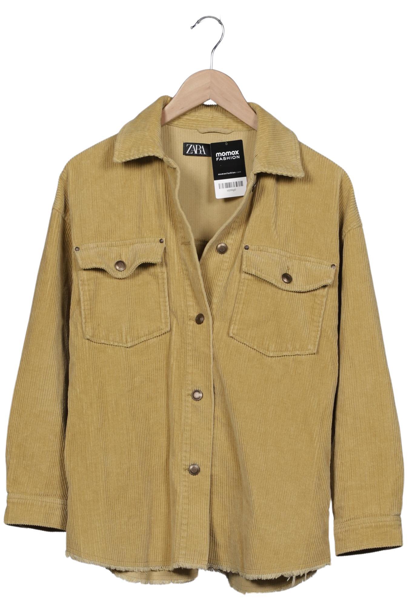 

Zara Damen Jacke, beige, Gr. 34