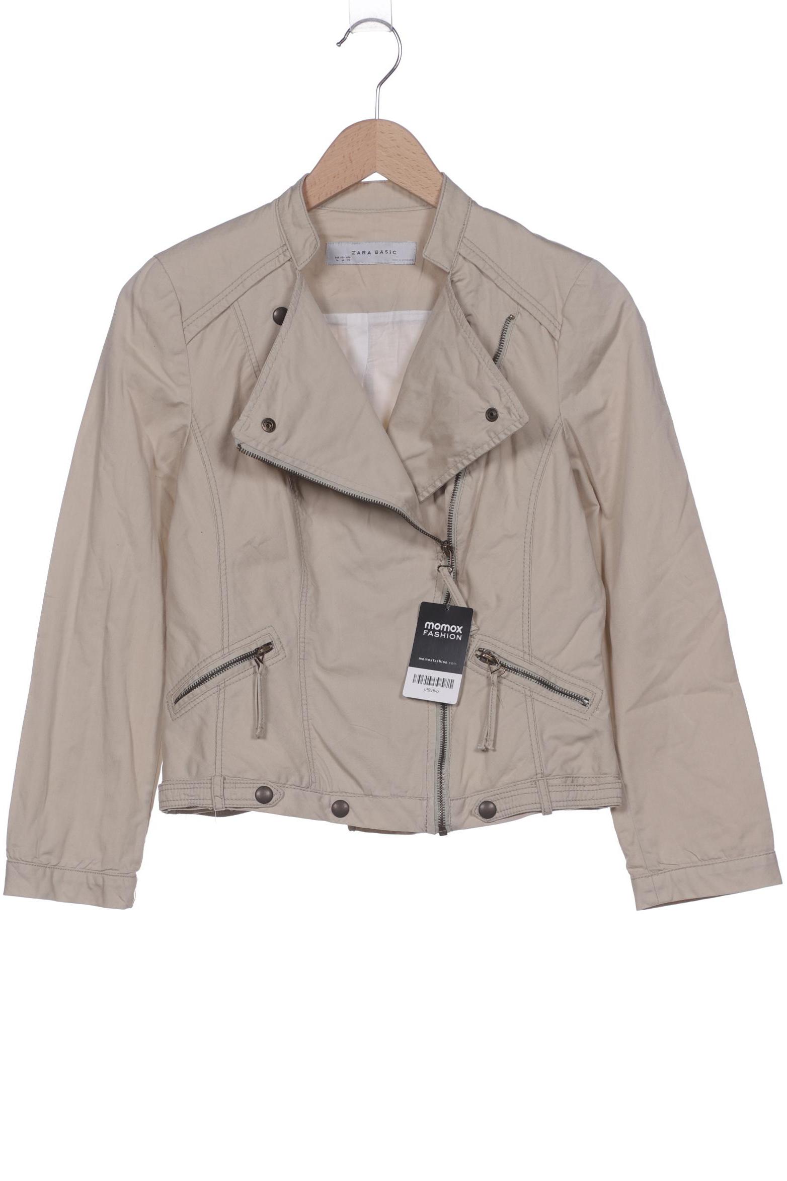 

Zara Damen Jacke, beige, Gr. 38