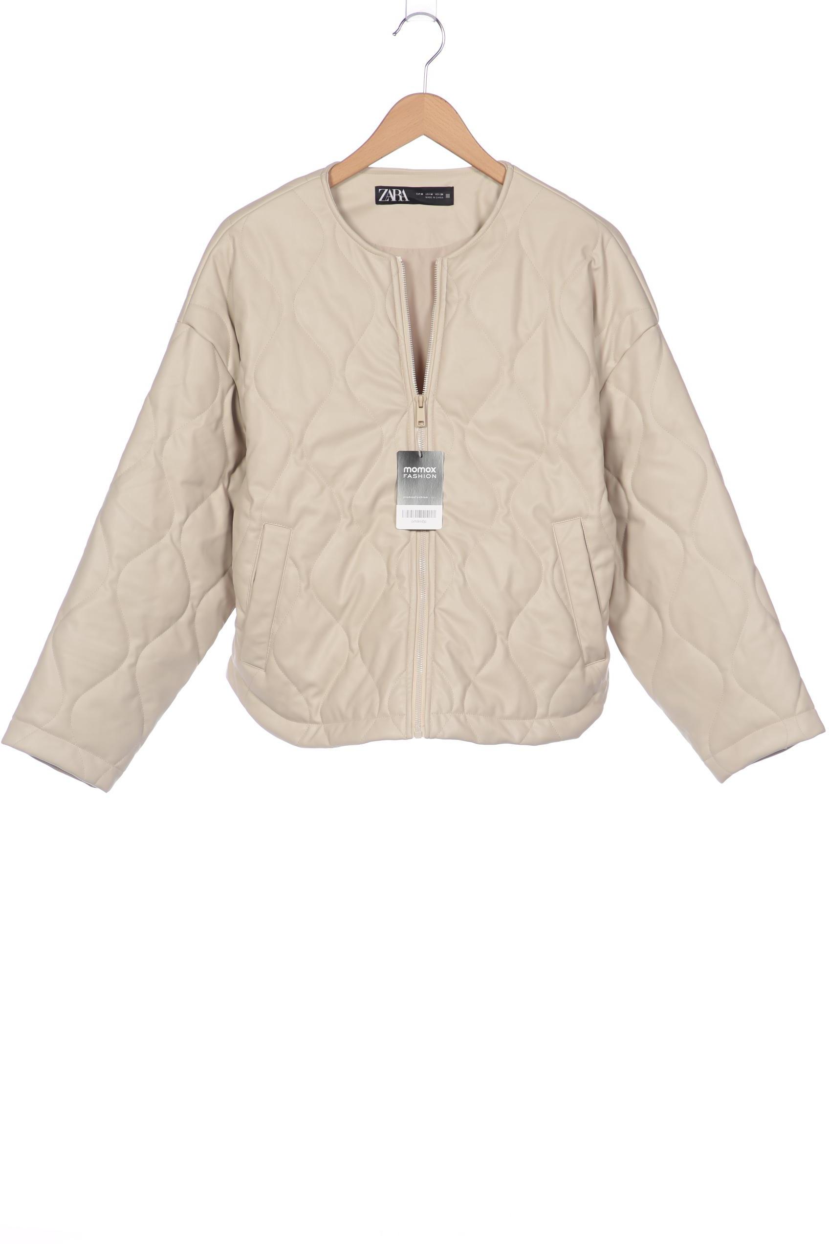 

Zara Damen Jacke, beige, Gr. 38