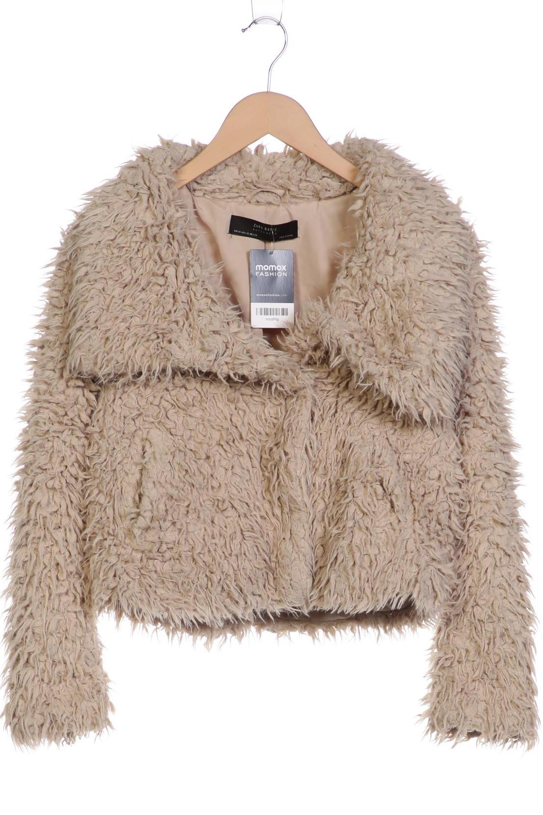 

Zara Damen Jacke, beige, Gr. 34