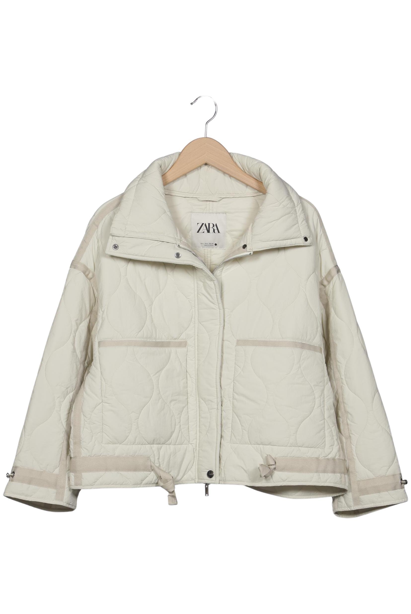 

Zara Damen Jacke, cremeweiß, Gr. 42