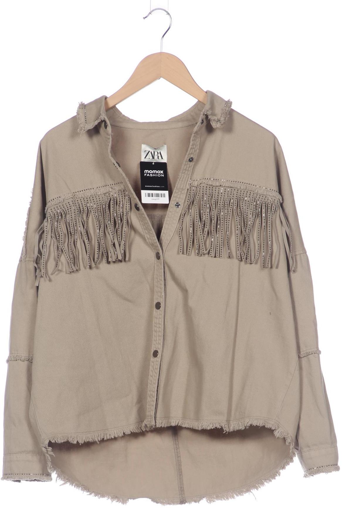 

Zara Damen Jacke, beige, Gr. 36