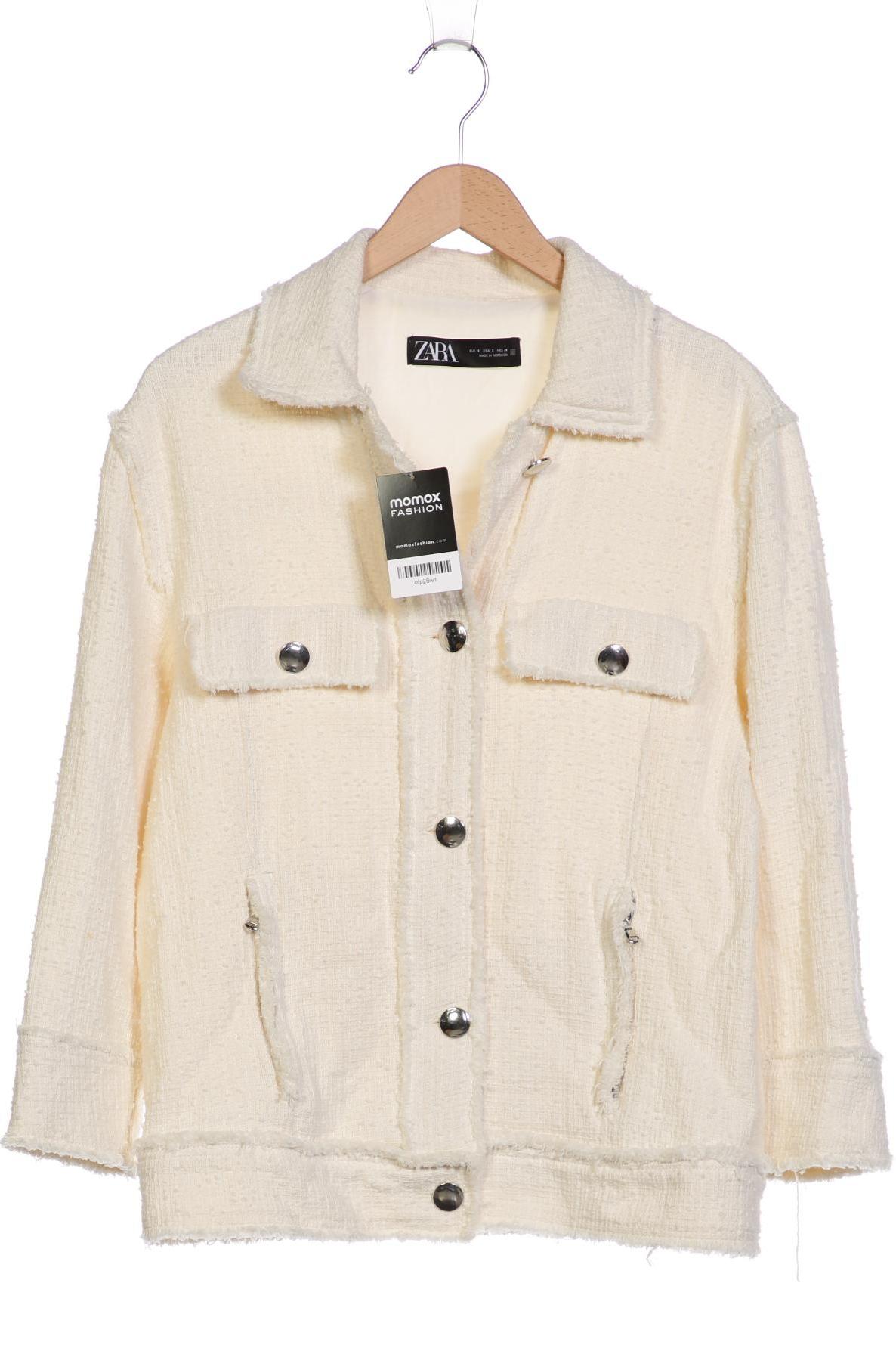 

Zara Damen Jacke, cremeweiß, Gr. 36