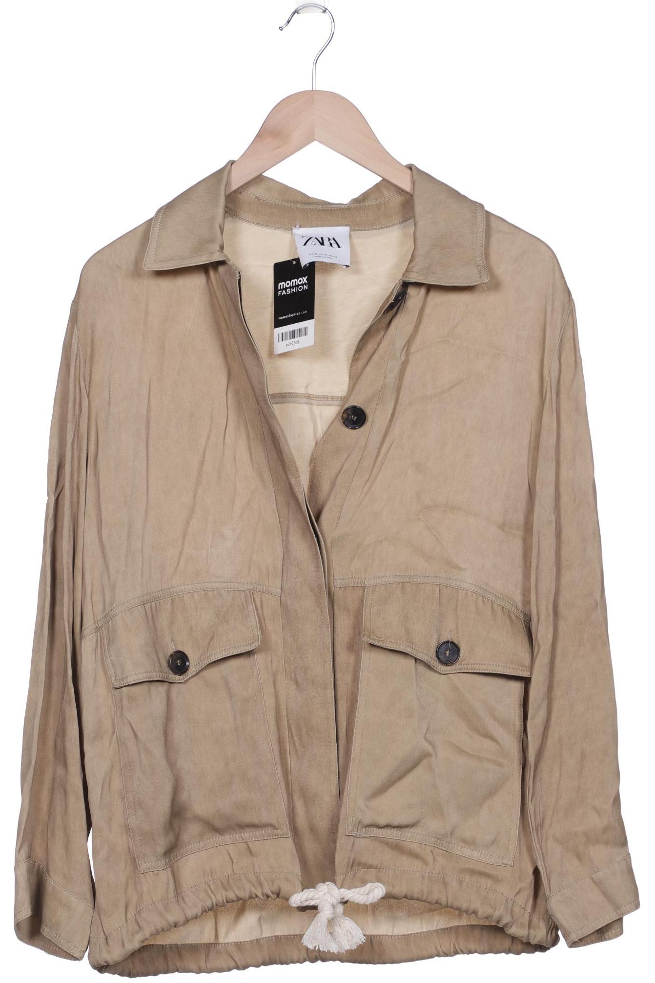 

ZARA Damen Jacke, beige