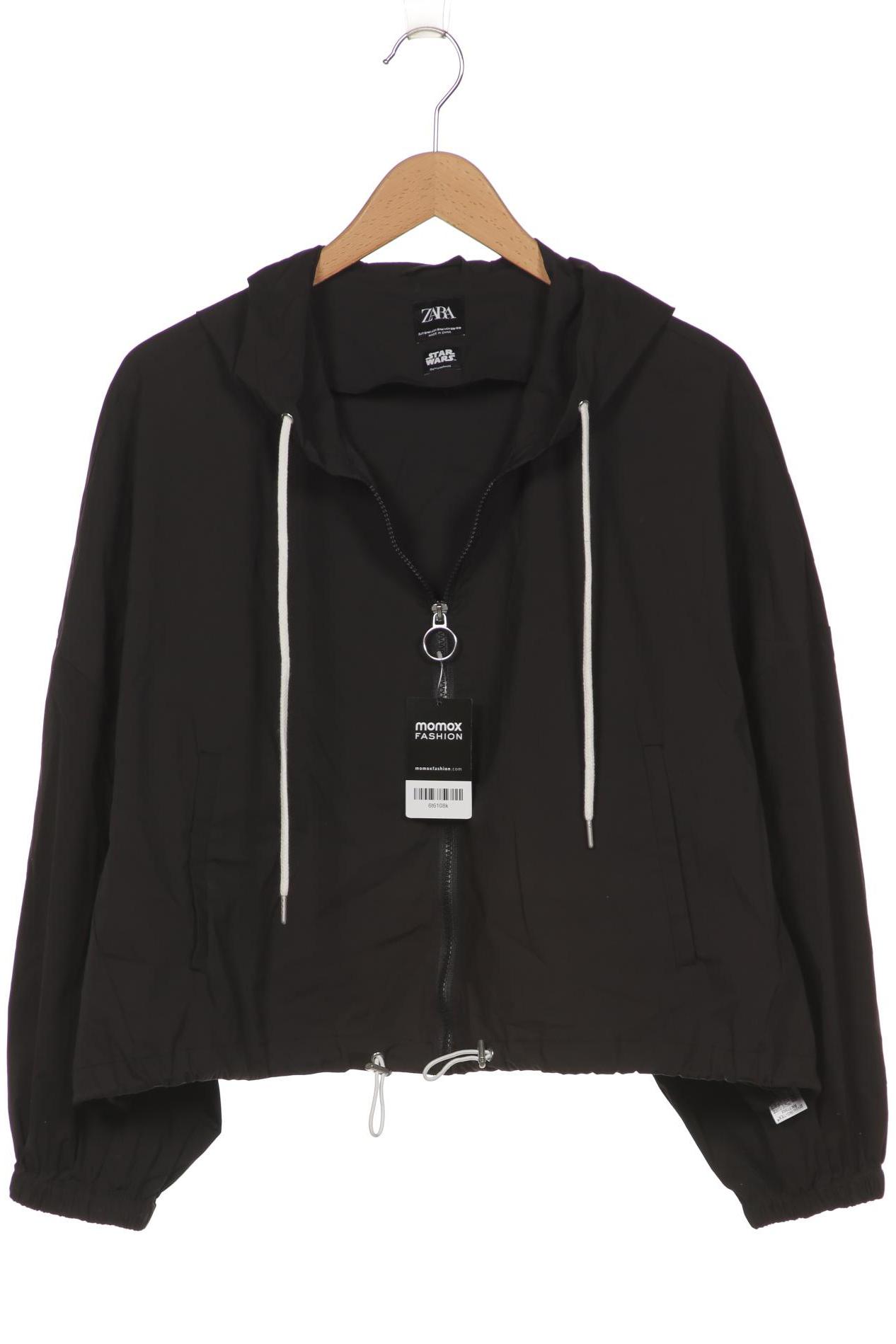 

ZARA Damen Jacke, schwarz
