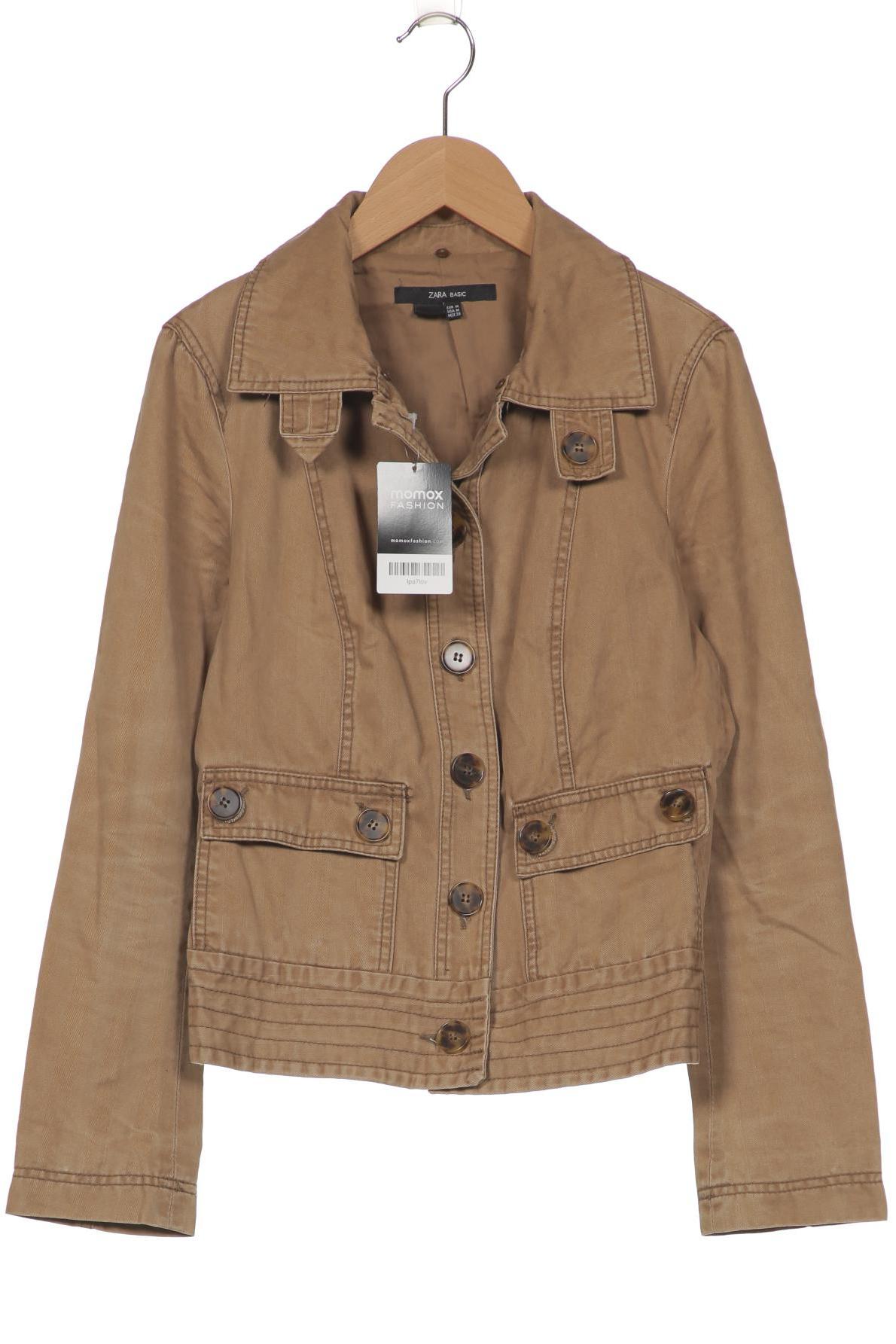 

Zara Damen Jacke, braun, Gr. 38