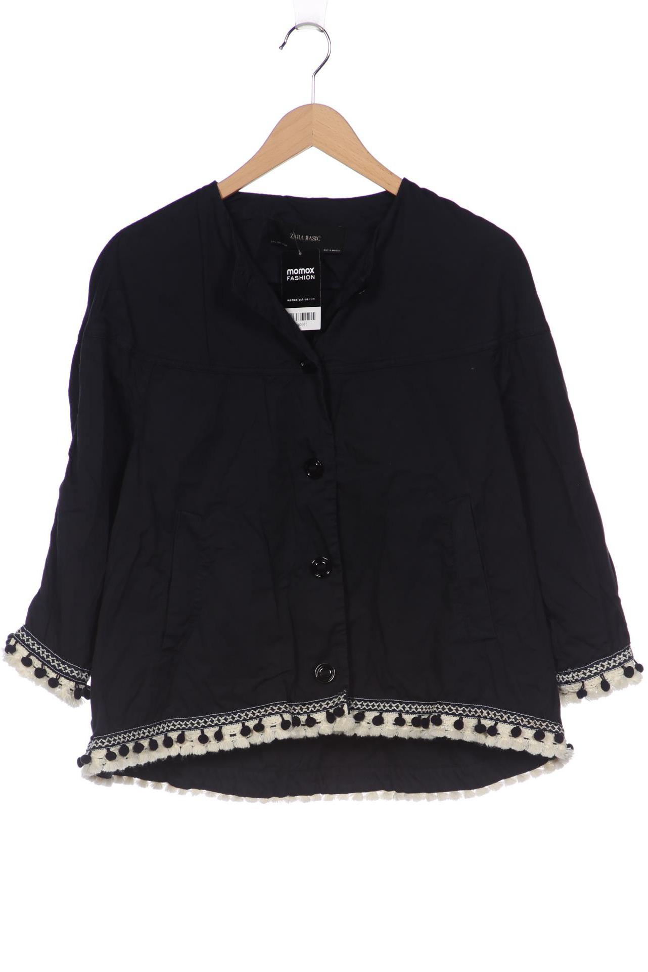 

ZARA Damen Jacke, marineblau