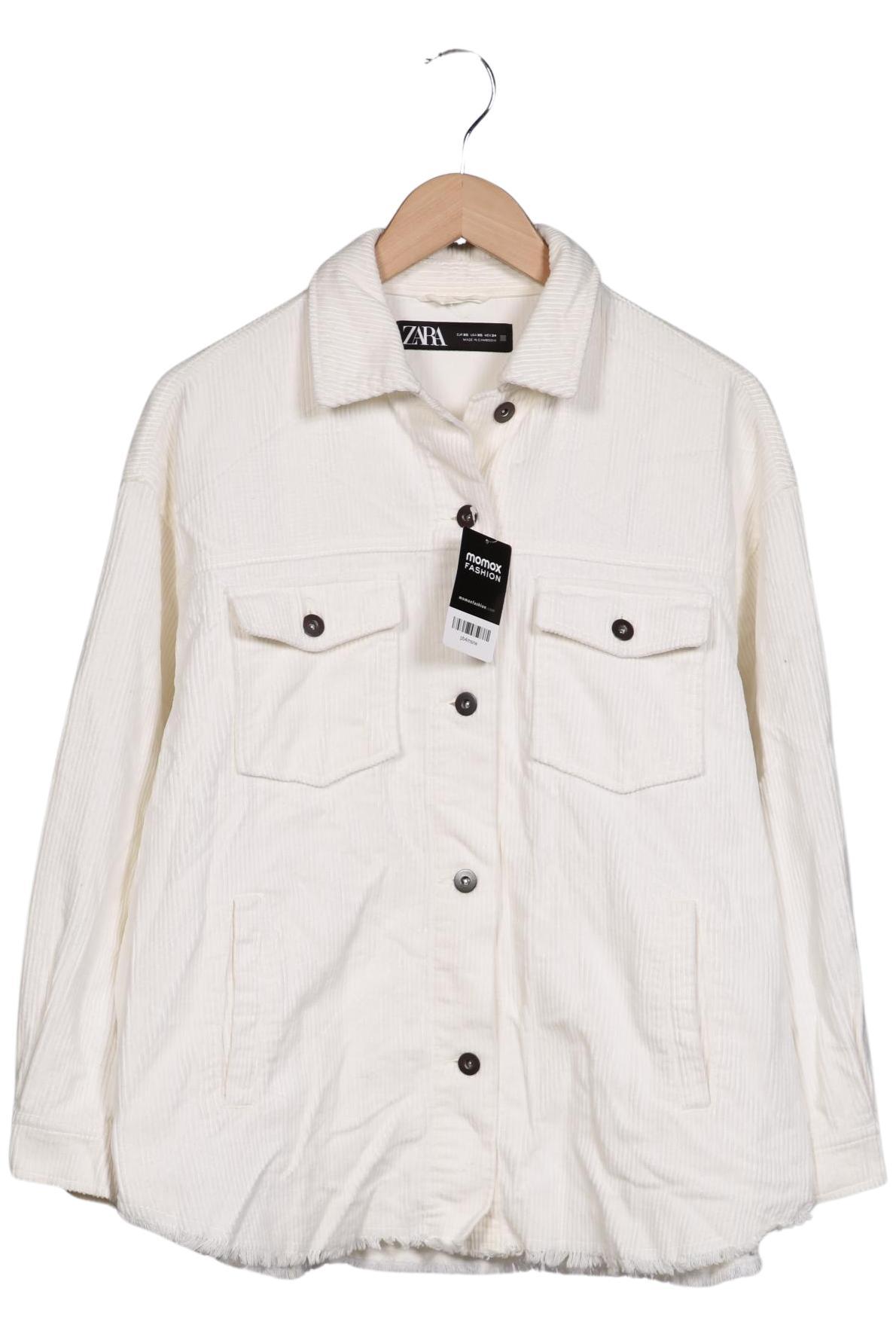 

Zara Damen Jacke, cremeweiß, Gr. 34