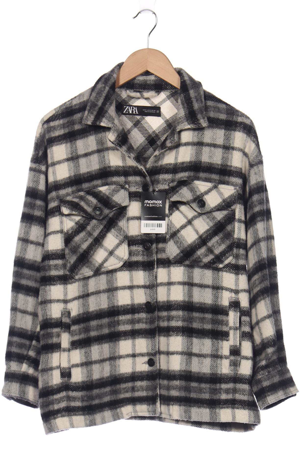

ZARA Damen Jacke, grau