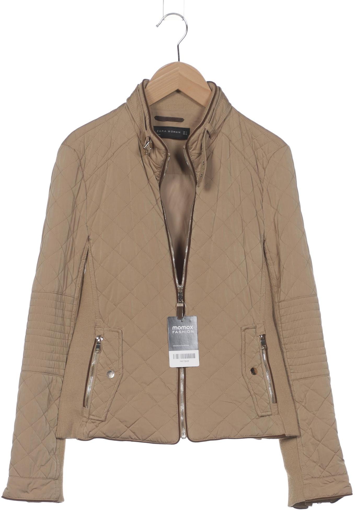 

Zara Damen Jacke, beige, Gr. 36