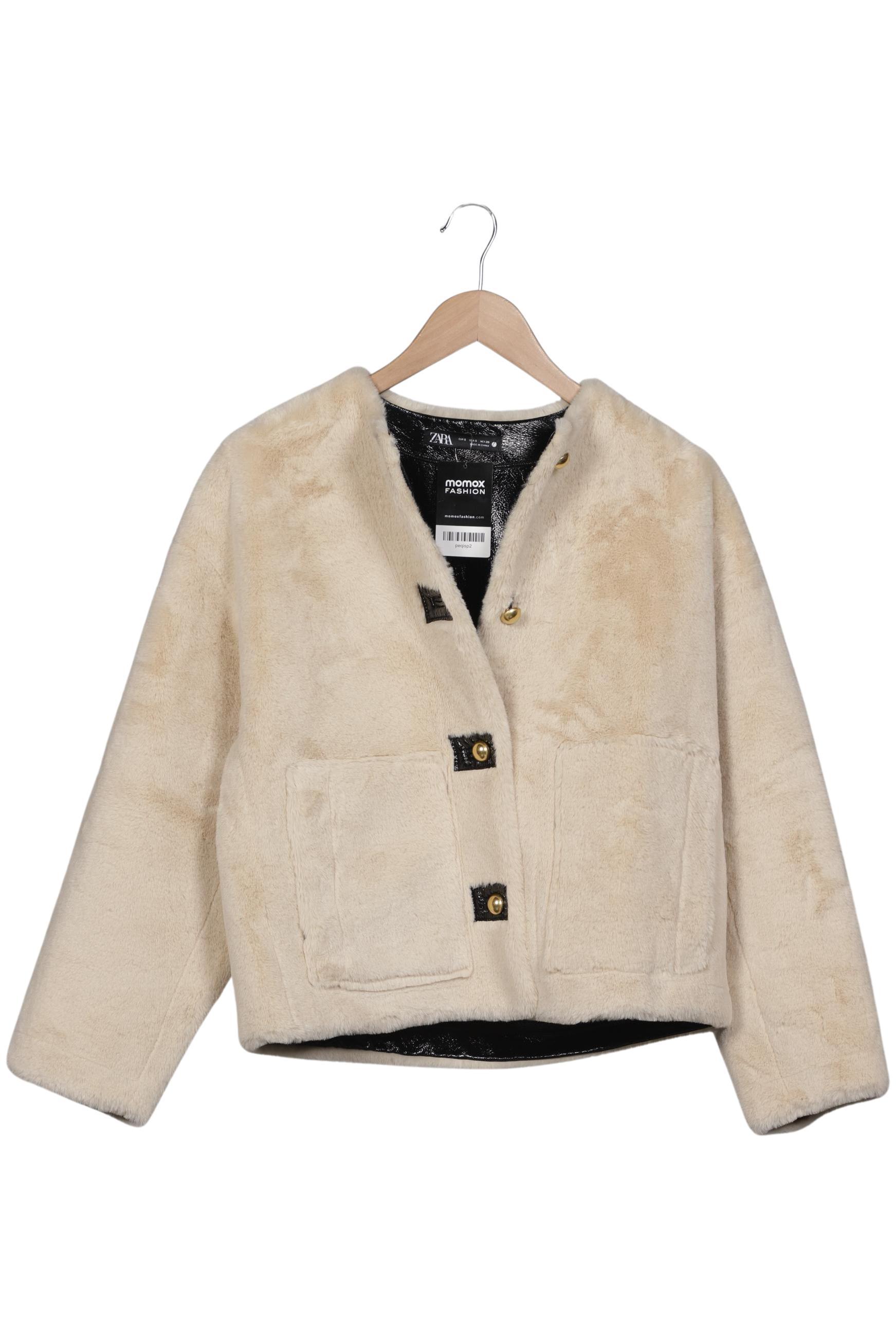 

Zara Damen Jacke, beige, Gr. 36