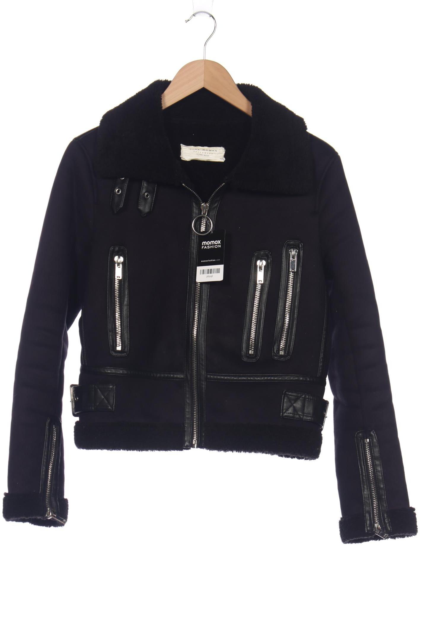 

Zara Damen Jacke, schwarz, Gr. 38