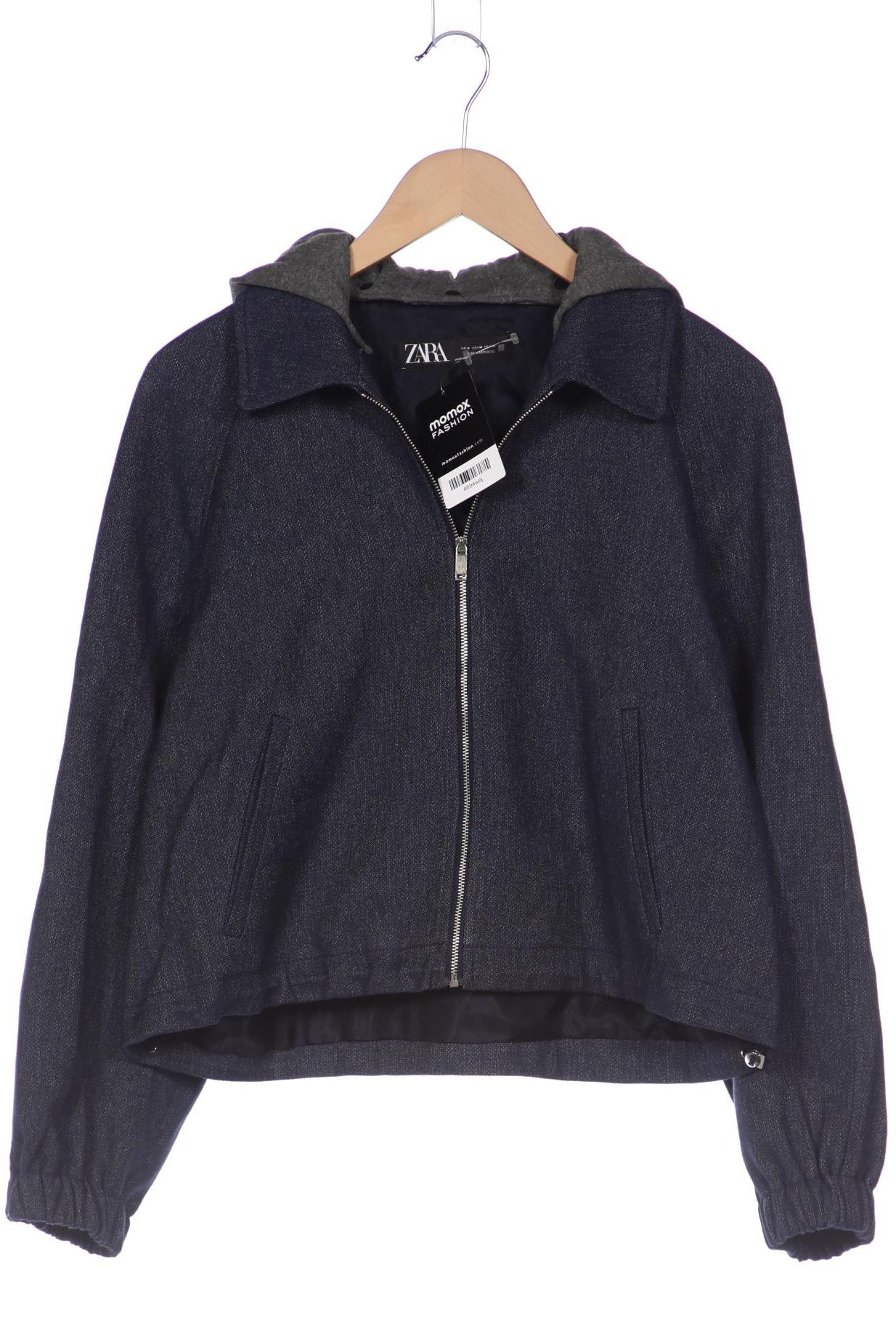 

Zara Damen Jacke, marineblau, Gr. 38