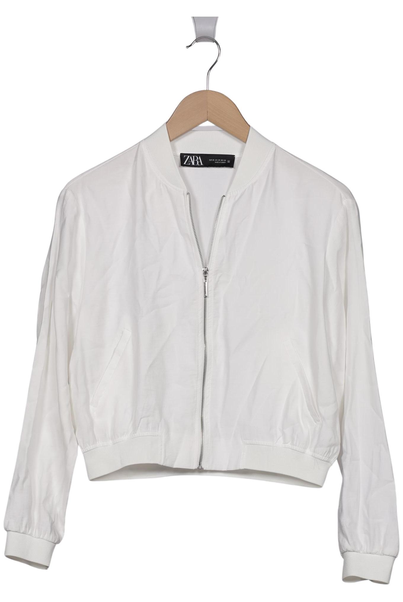 

Zara Damen Jacke, weiß, Gr. 34