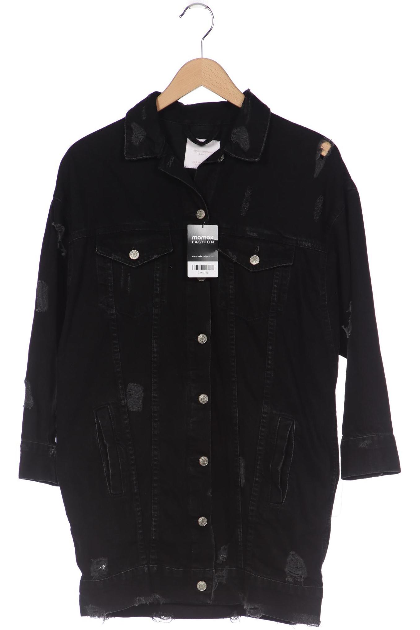 

ZARA Damen Jacke, schwarz