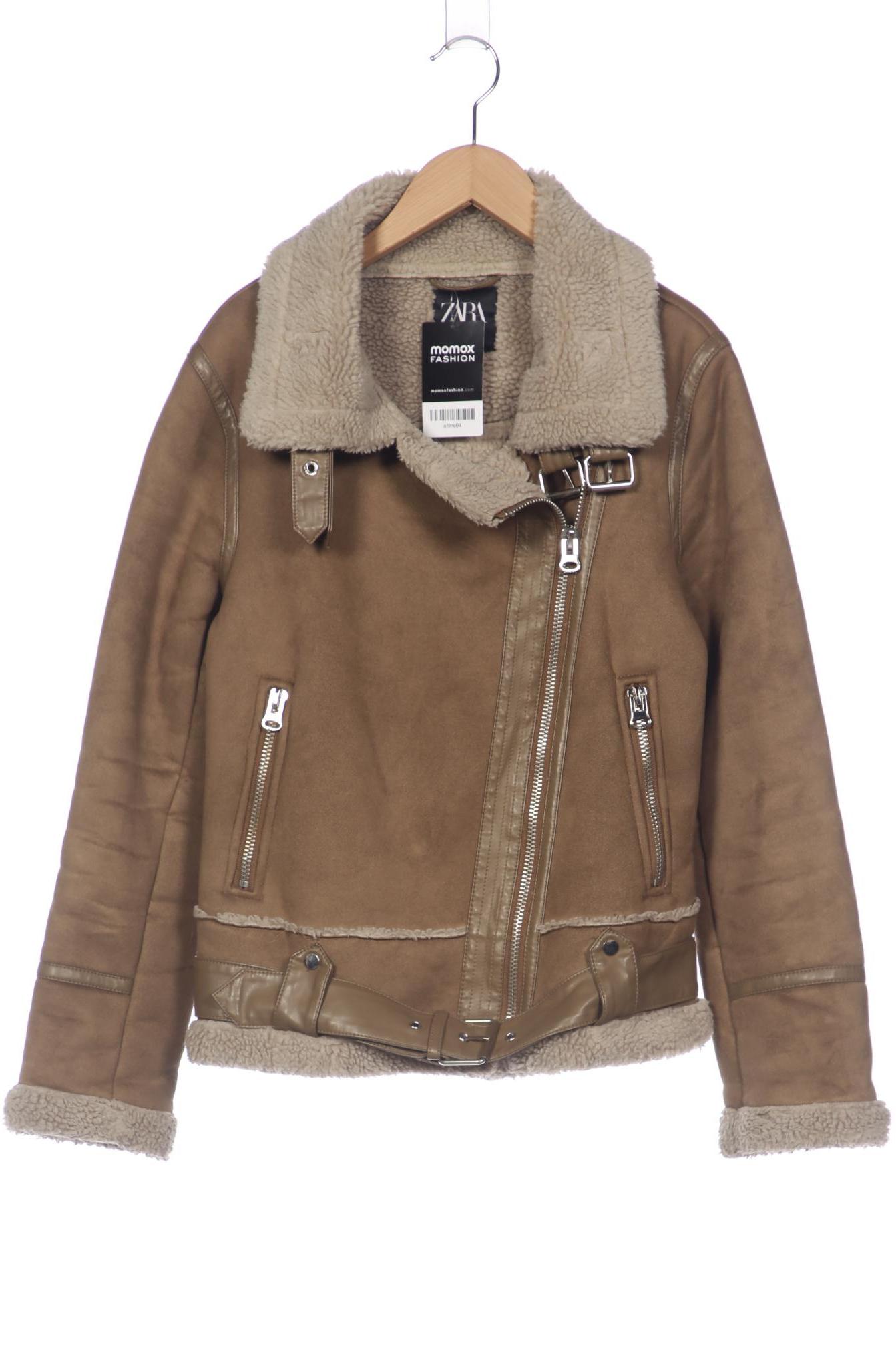 

Zara Damen Jacke, beige, Gr. 36