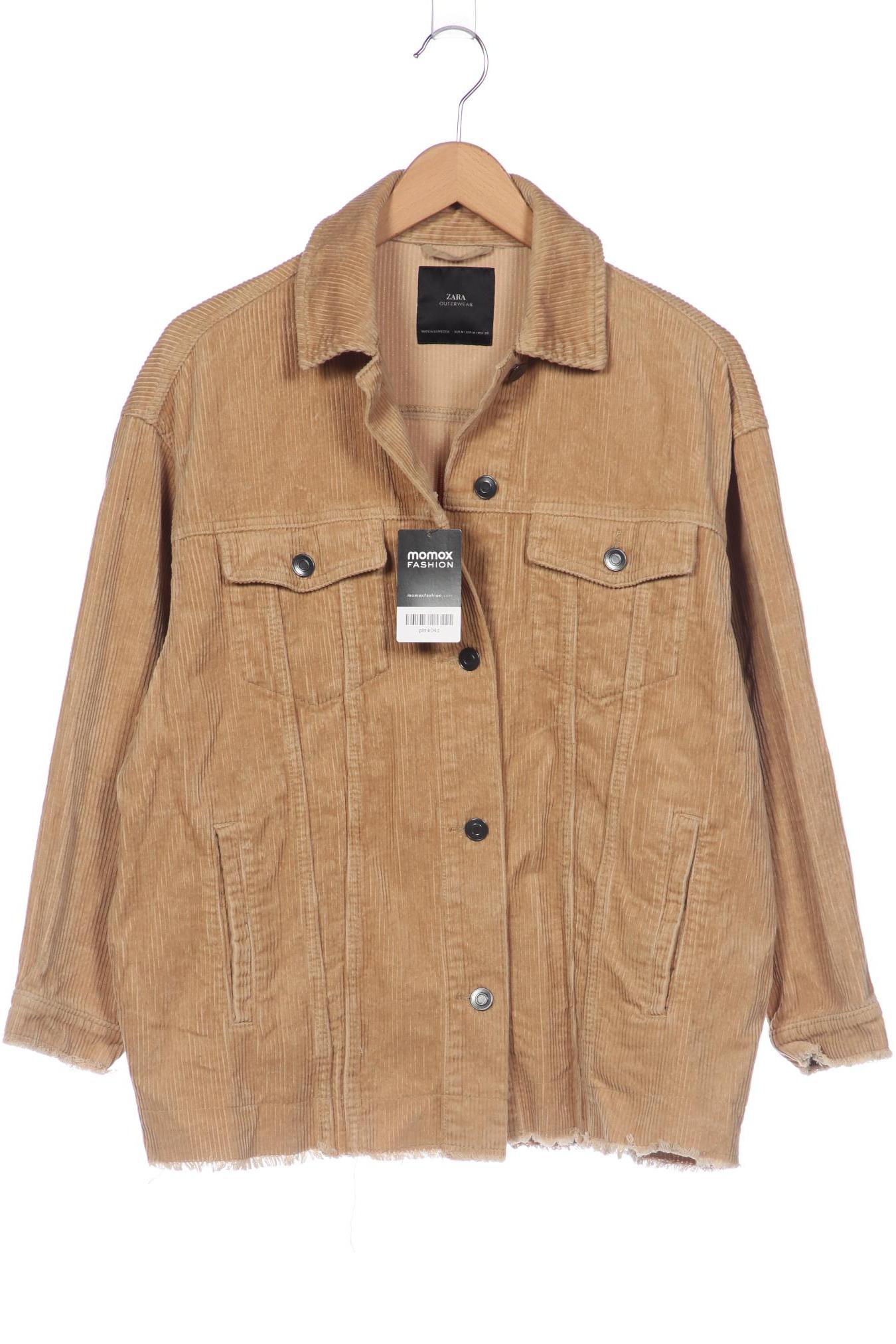 

Zara Damen Jacke, beige, Gr. 38