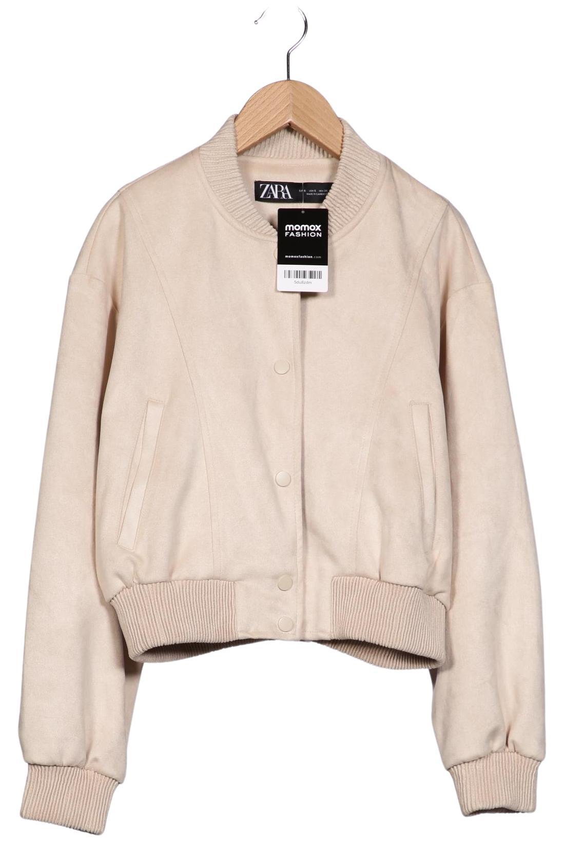 

Zara Damen Jacke, beige, Gr. 36