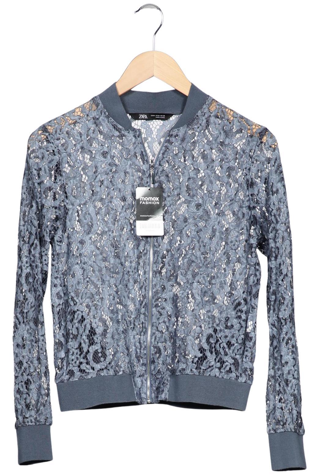 

Zara Damen Jacke, blau, Gr. 38