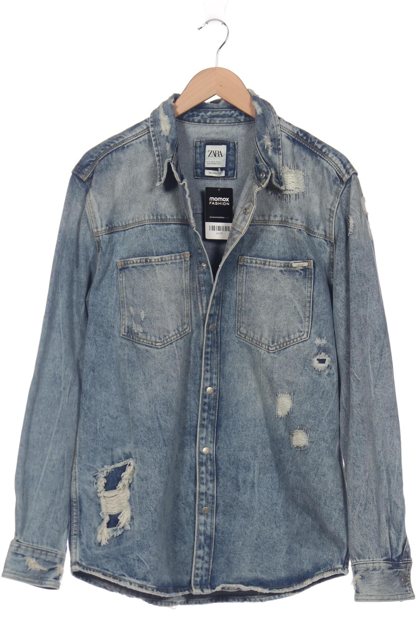 

Zara Damen Jacke, blau, Gr. 44