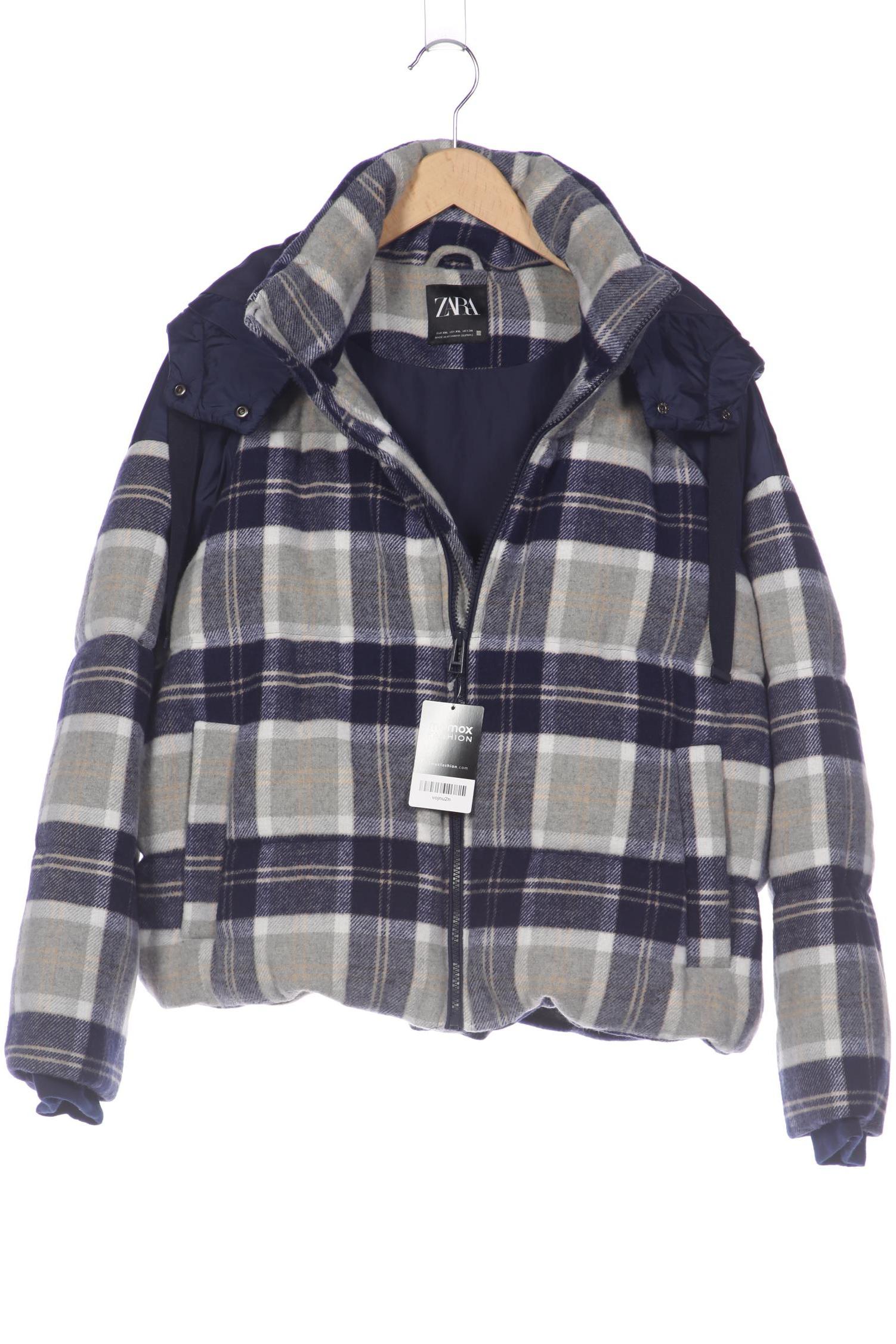 

Zara Damen Jacke, marineblau, Gr. 46