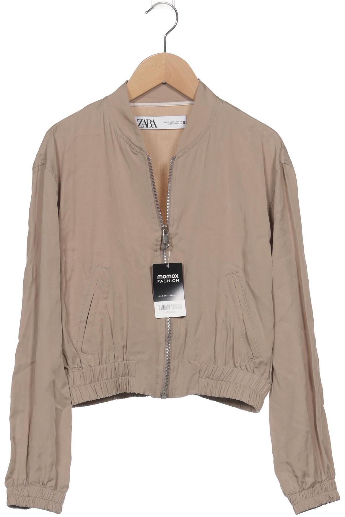 

Zara Damen Jacke, beige, Gr. 36