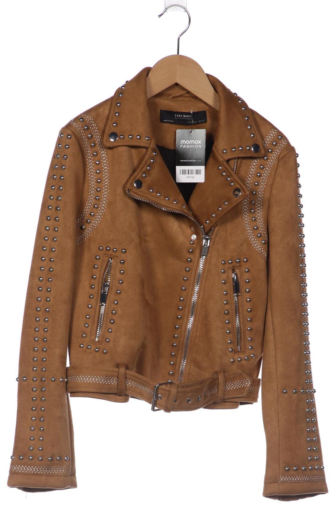 

ZARA Damen Jacke, beige