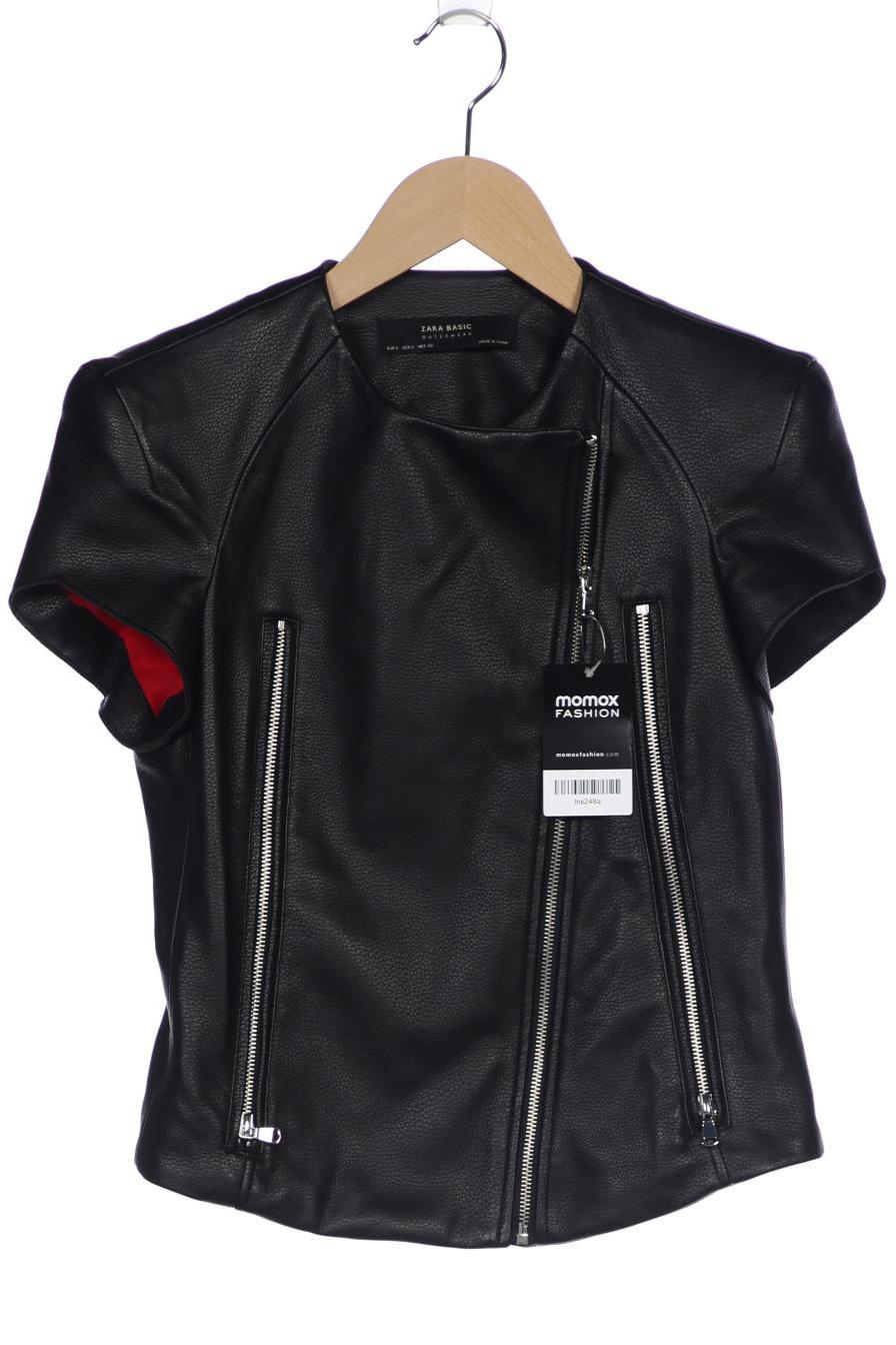 

ZARA Damen Jacke, schwarz