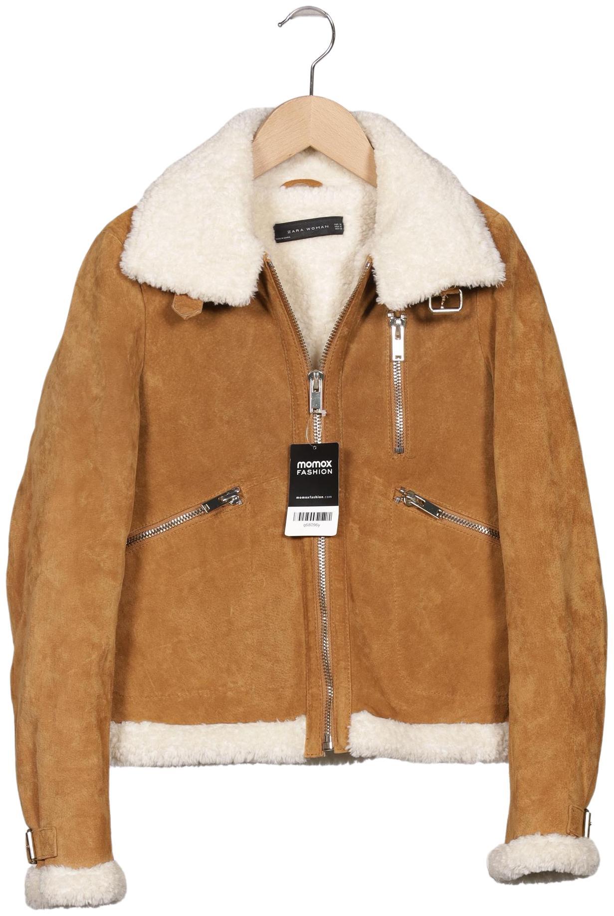 

Zara Damen Jacke, braun, Gr. 34