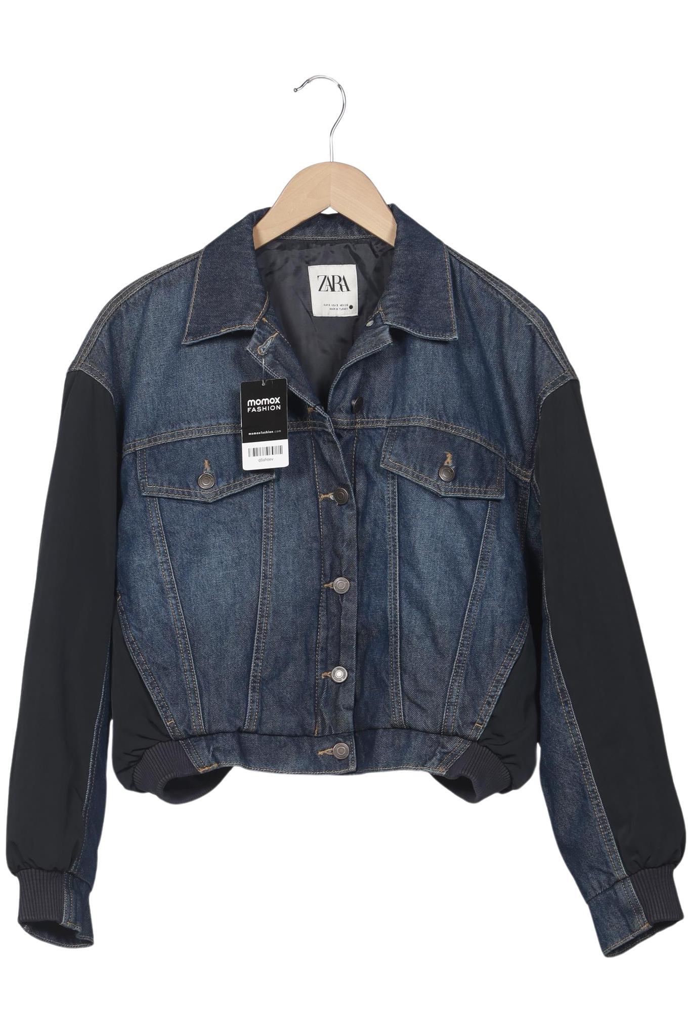 

Zara Damen Jacke, blau, Gr. 36