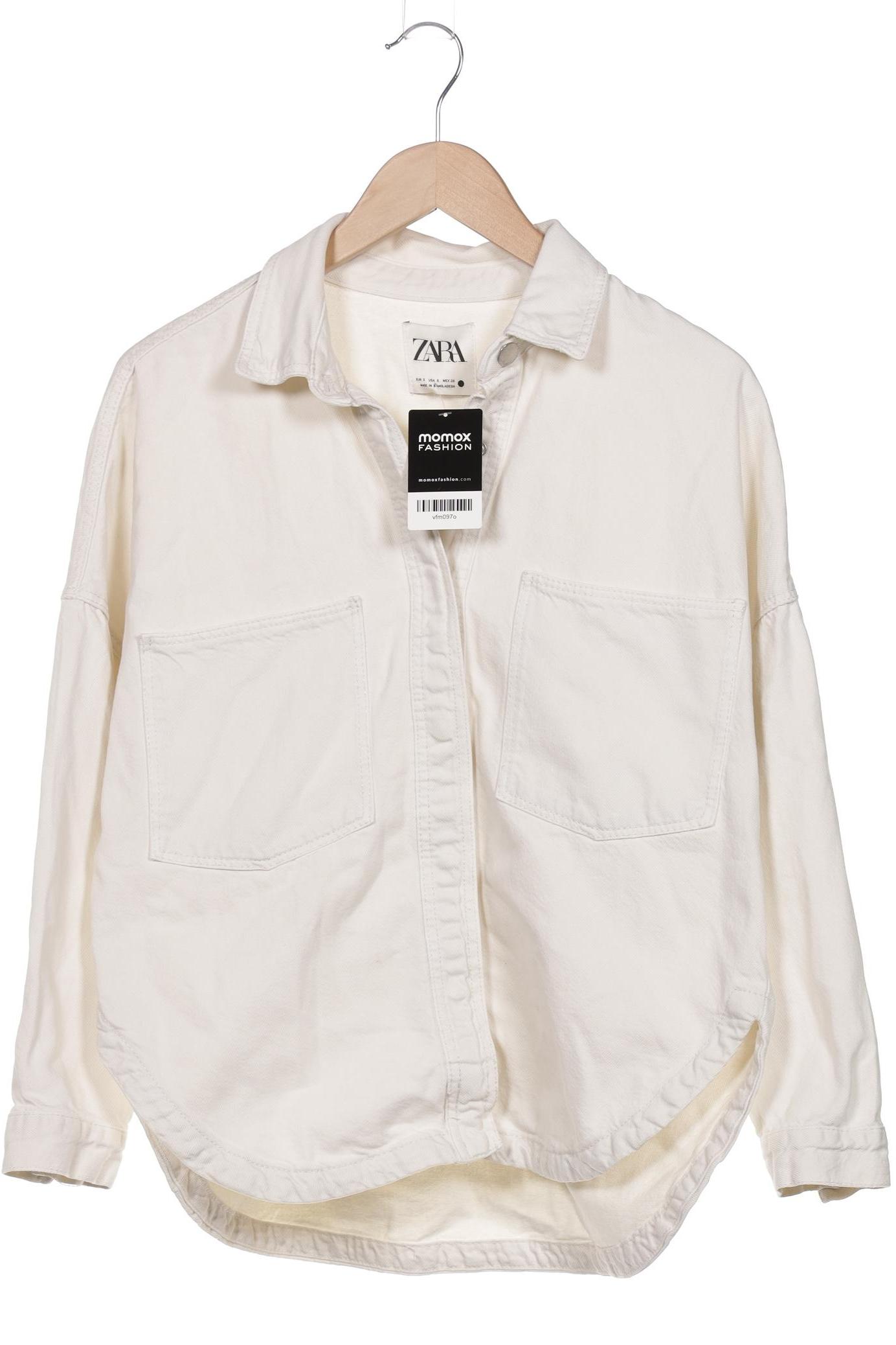 

Zara Damen Jacke, cremeweiß, Gr. 36
