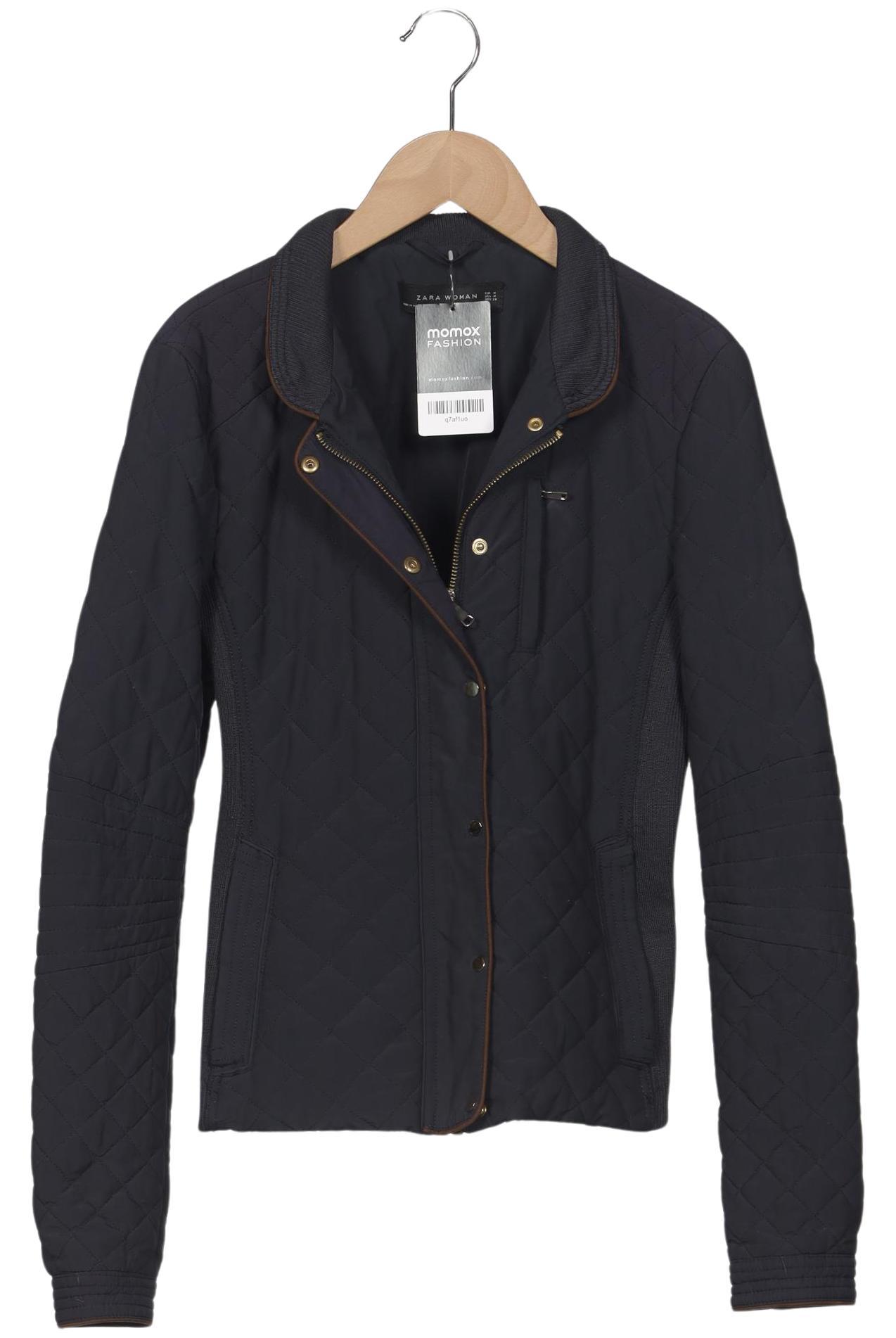 

Zara Damen Jacke, marineblau, Gr. 38